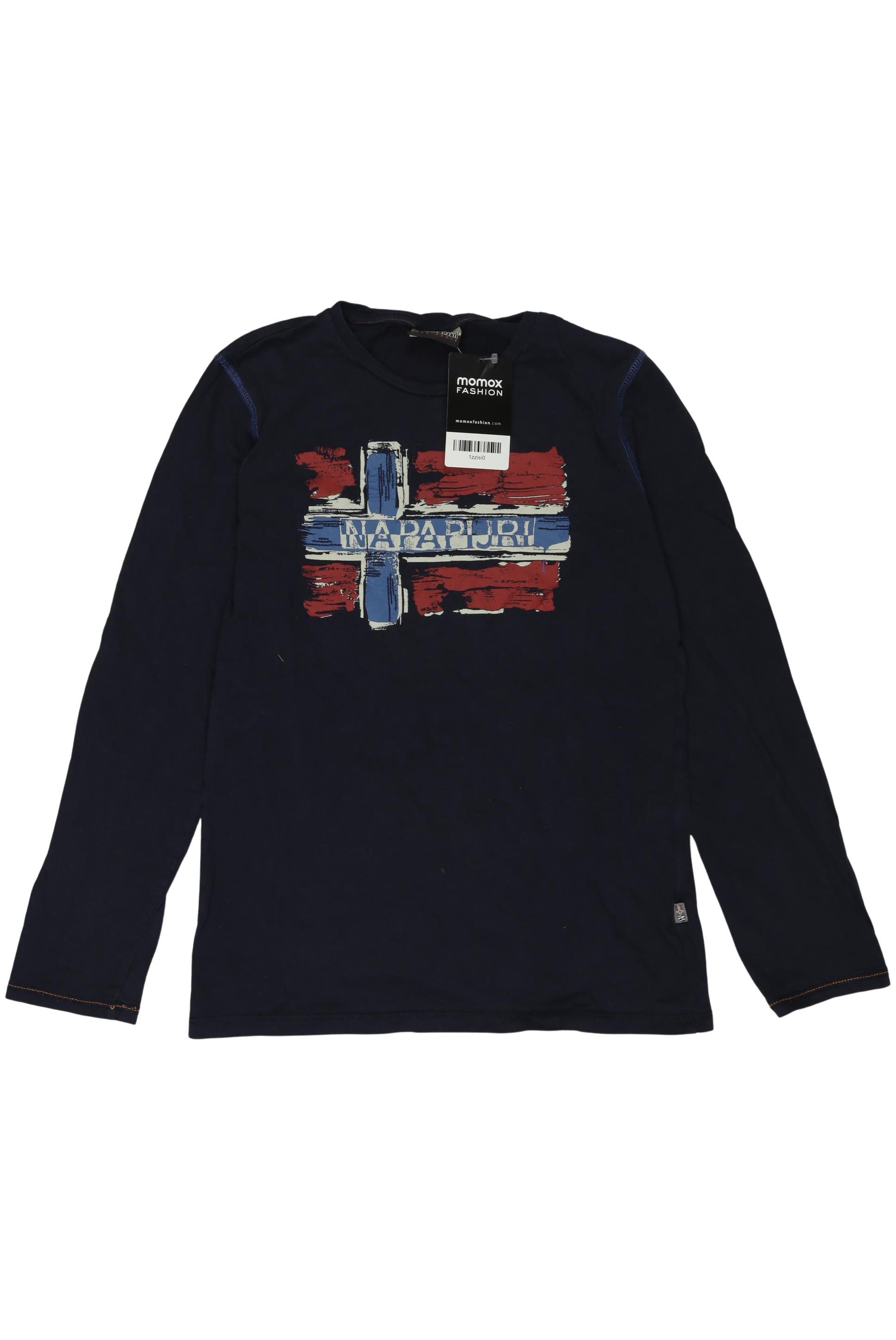 

Napapijri Jungen Langarmshirt, marineblau, Gr. 152