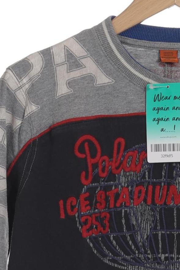 Thumbnail - Napapijri Jungen Langarmshirt, blau, Gr.