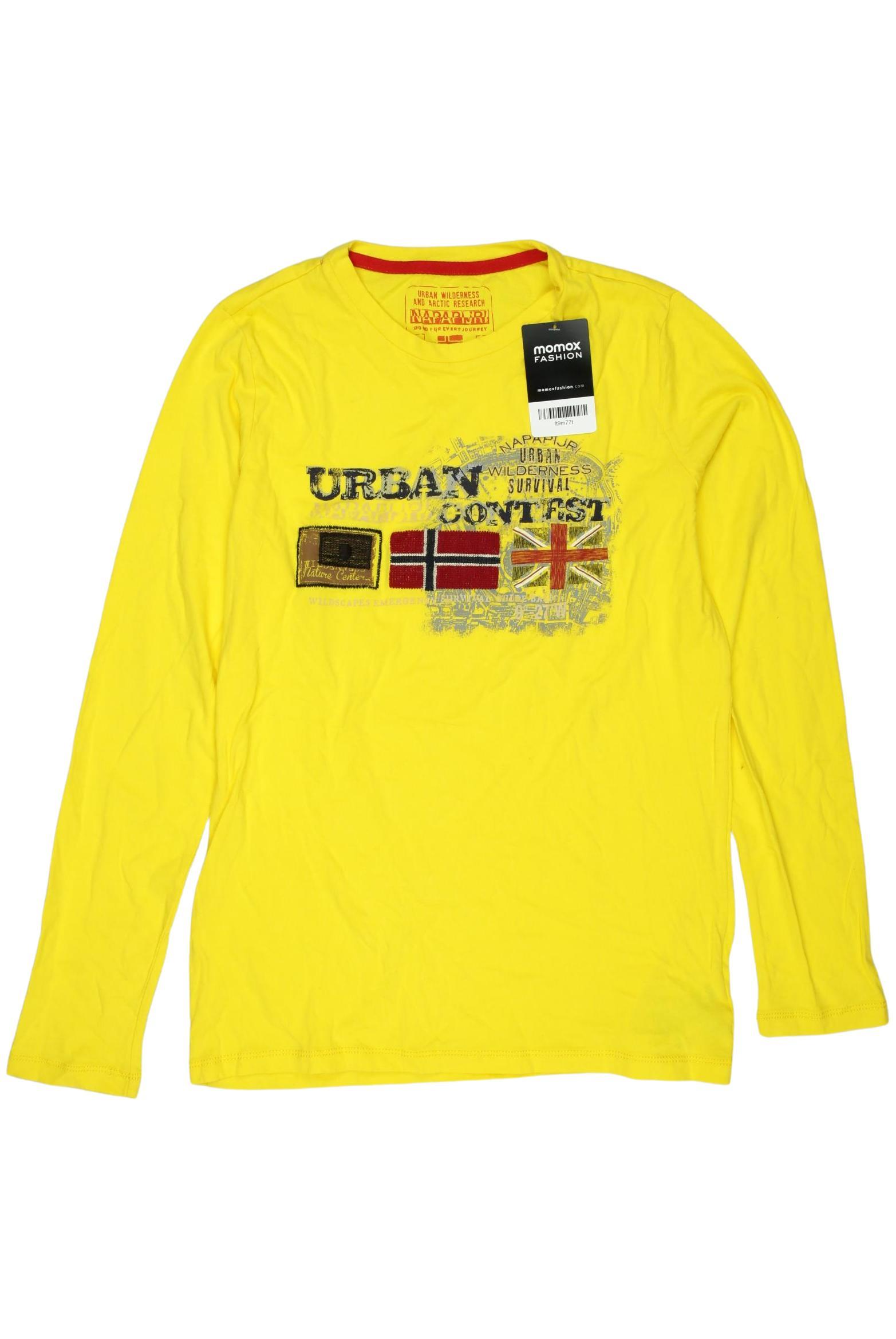 

Napapijri Herren Langarmshirt, gelb, Gr. 14