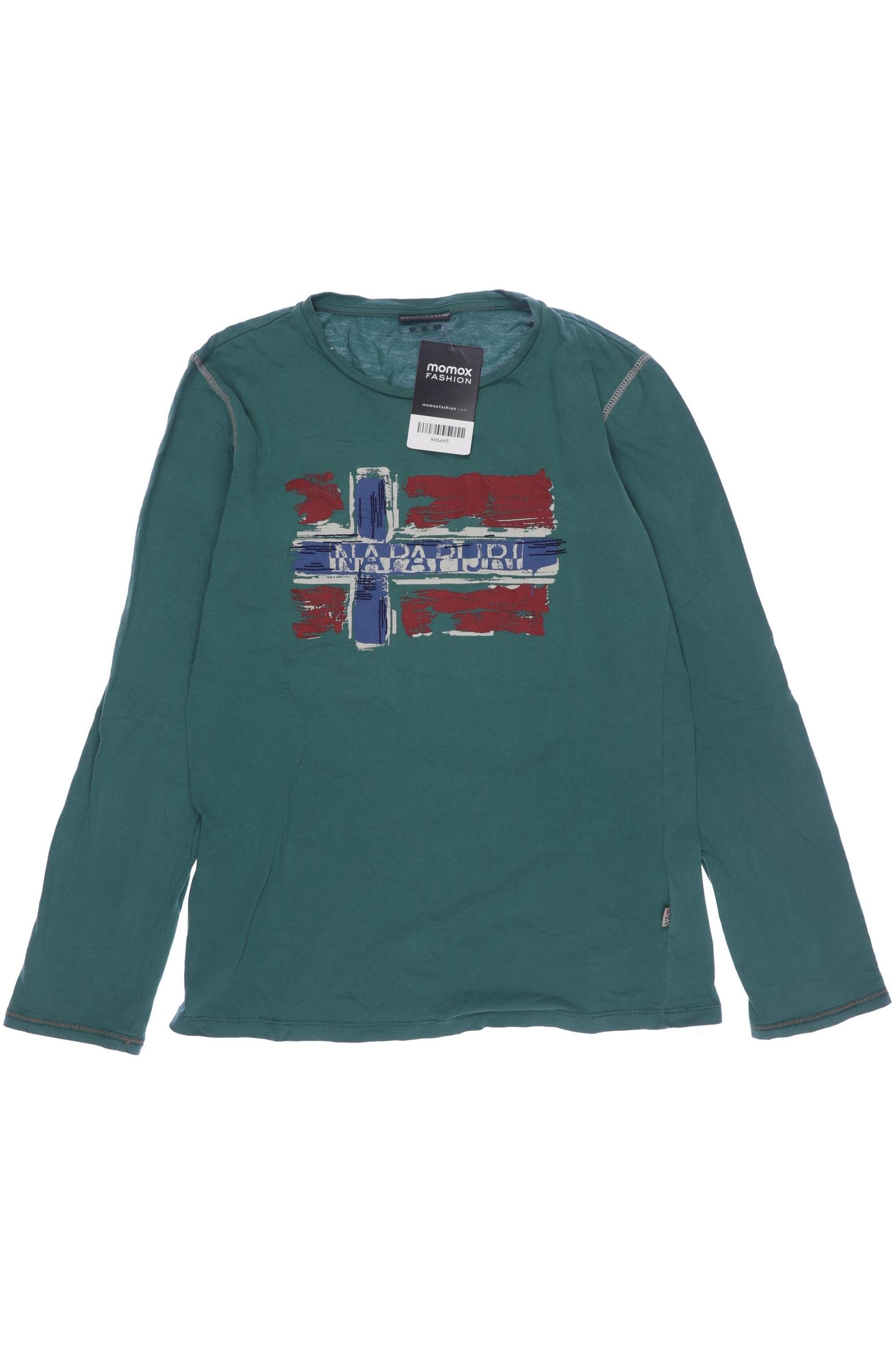

Napapijri Herren Langarmshirt, grün, Gr. 152
