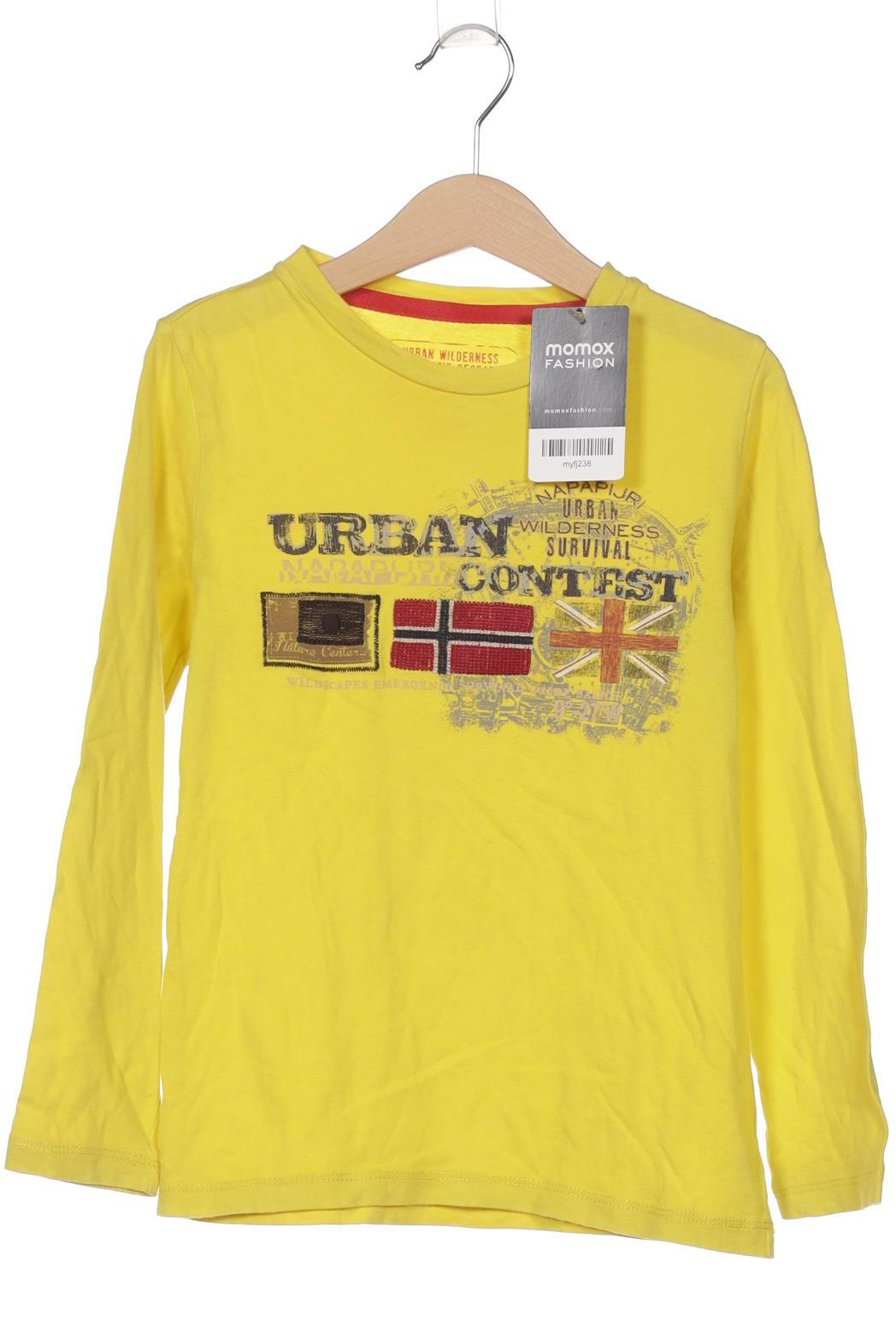 

Napapijri Herren Langarmshirt, gelb, Gr. 116