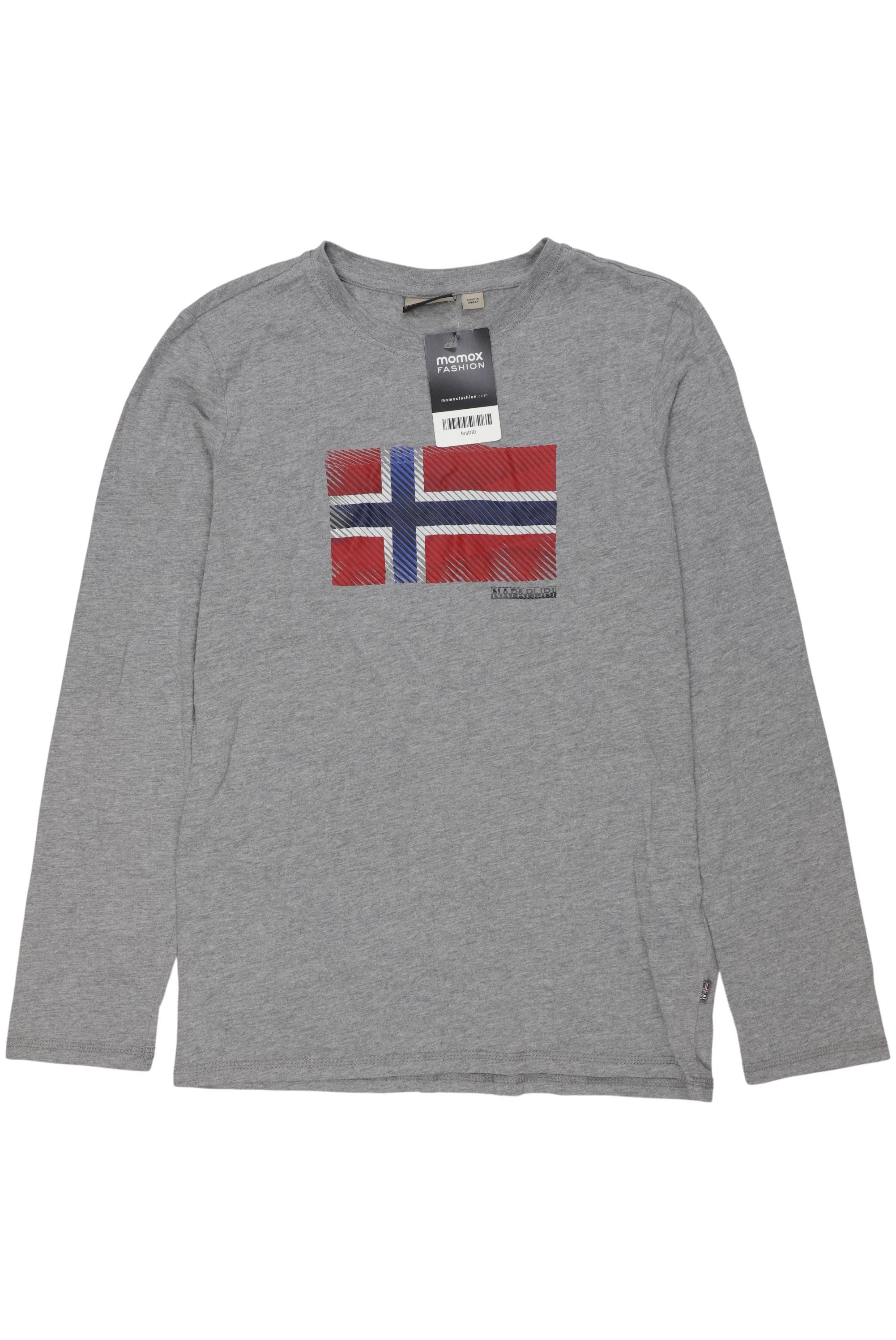 

Napapijri Jungen Langarmshirt, grau, Gr. 14