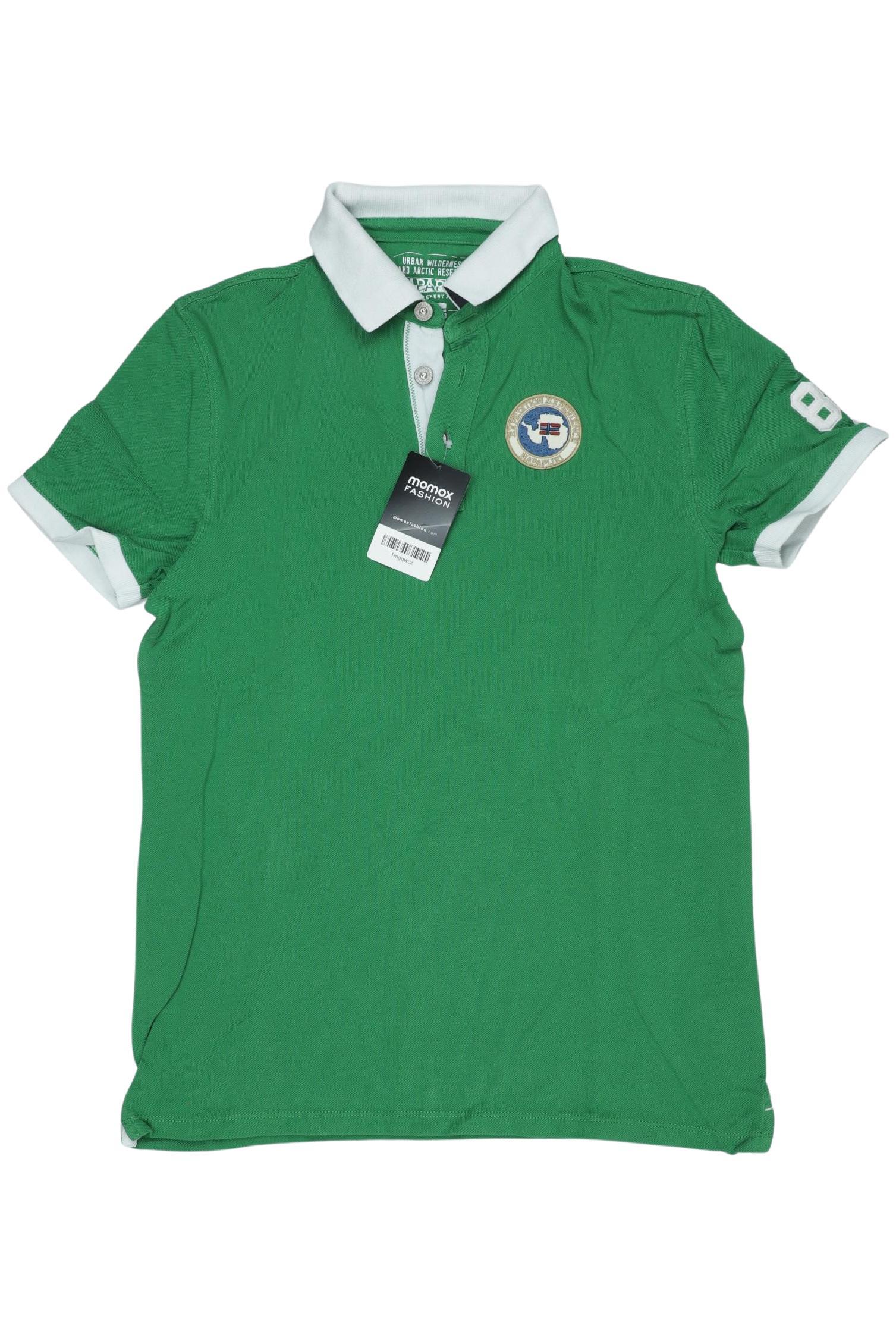 

Napapijri Herren Poloshirt, grün, Gr. 170