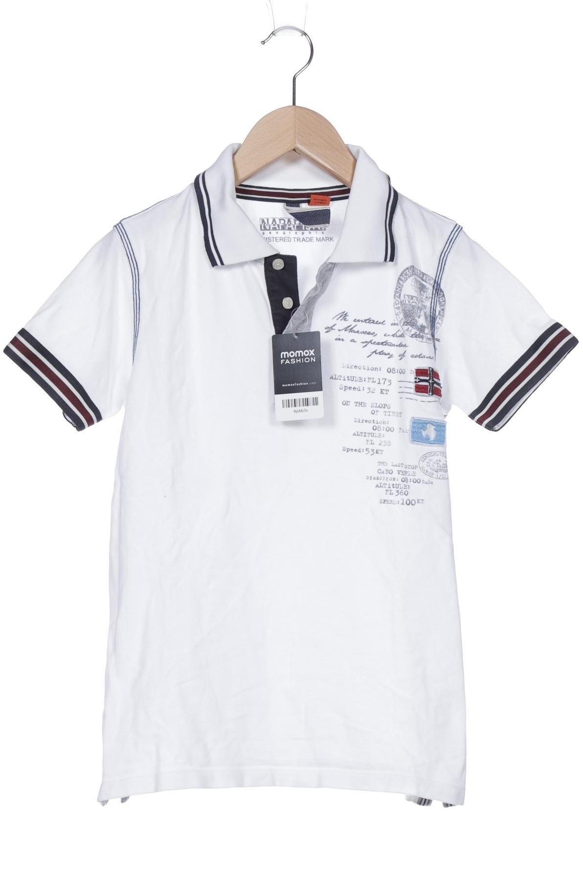 

Napapijri Herren Poloshirt, weiß, Gr. 158