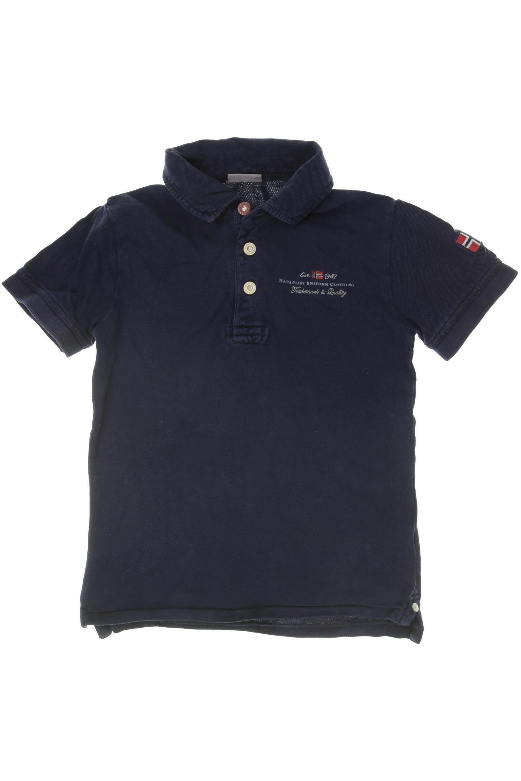 

Napapijri Herren Poloshirt, blau, Gr. 128