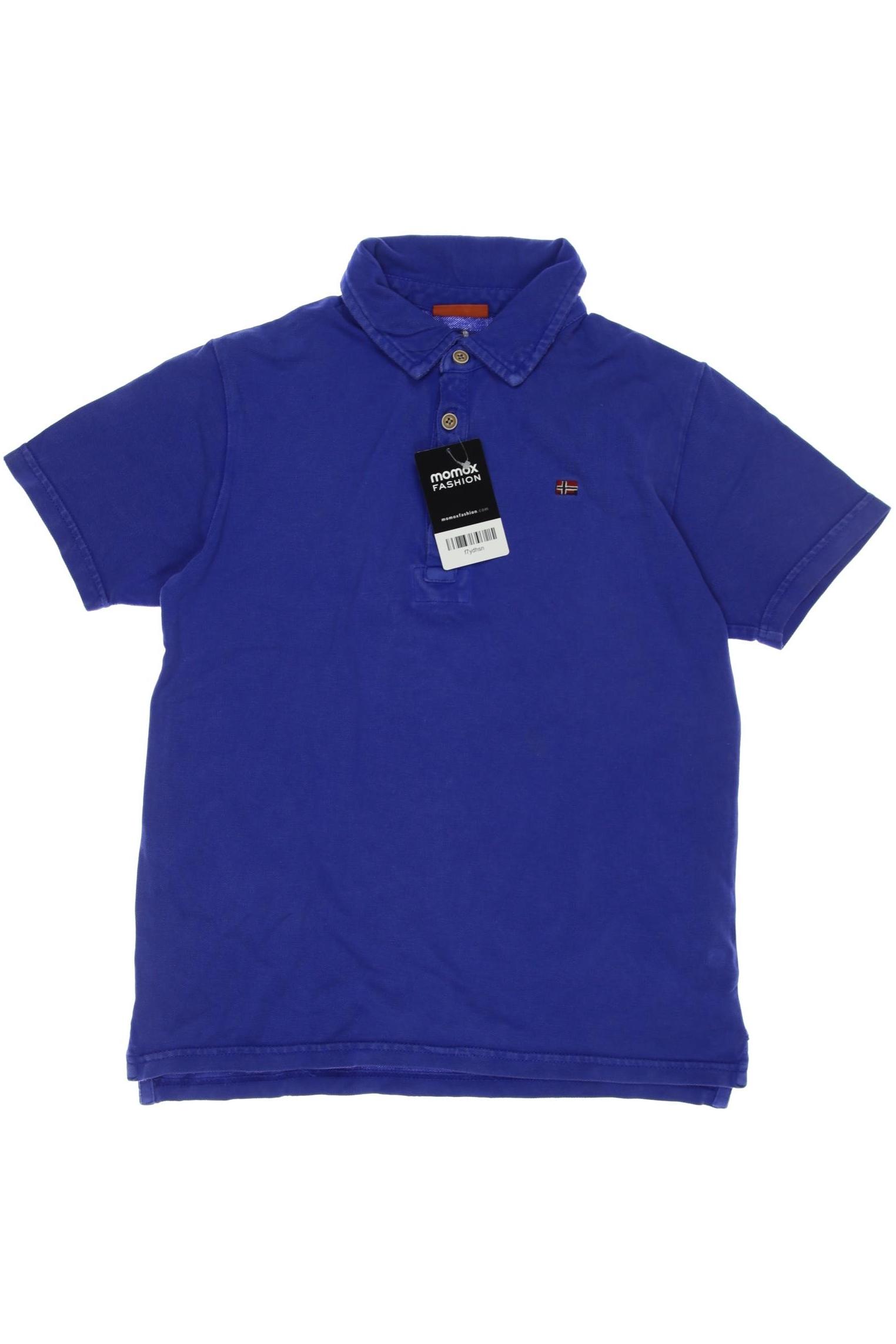 

Napapijri Herren Poloshirt, blau, Gr. 152