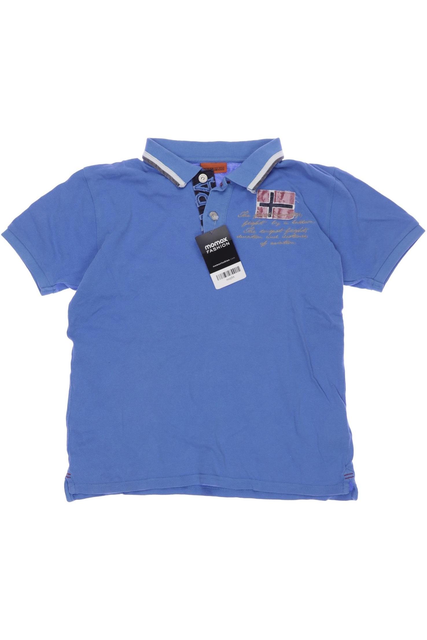 

Napapijri Herren Poloshirt, blau, Gr. 152