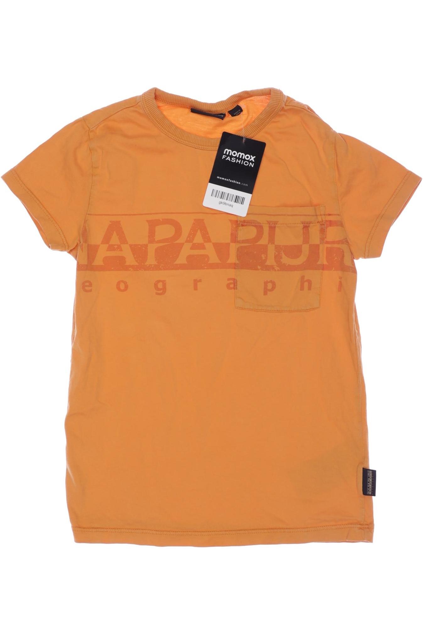 

Napapijri Herren T-Shirt, orange, Gr. 128