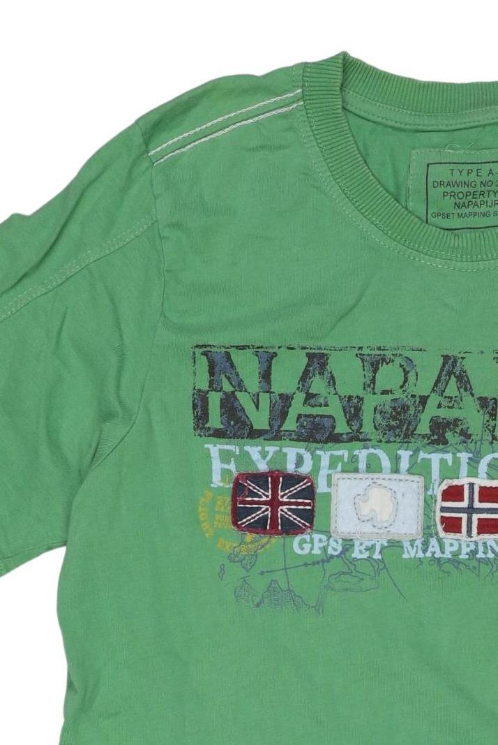Thumbnail - Napapijri Jungen T-Shirt, grün, Gr. 158