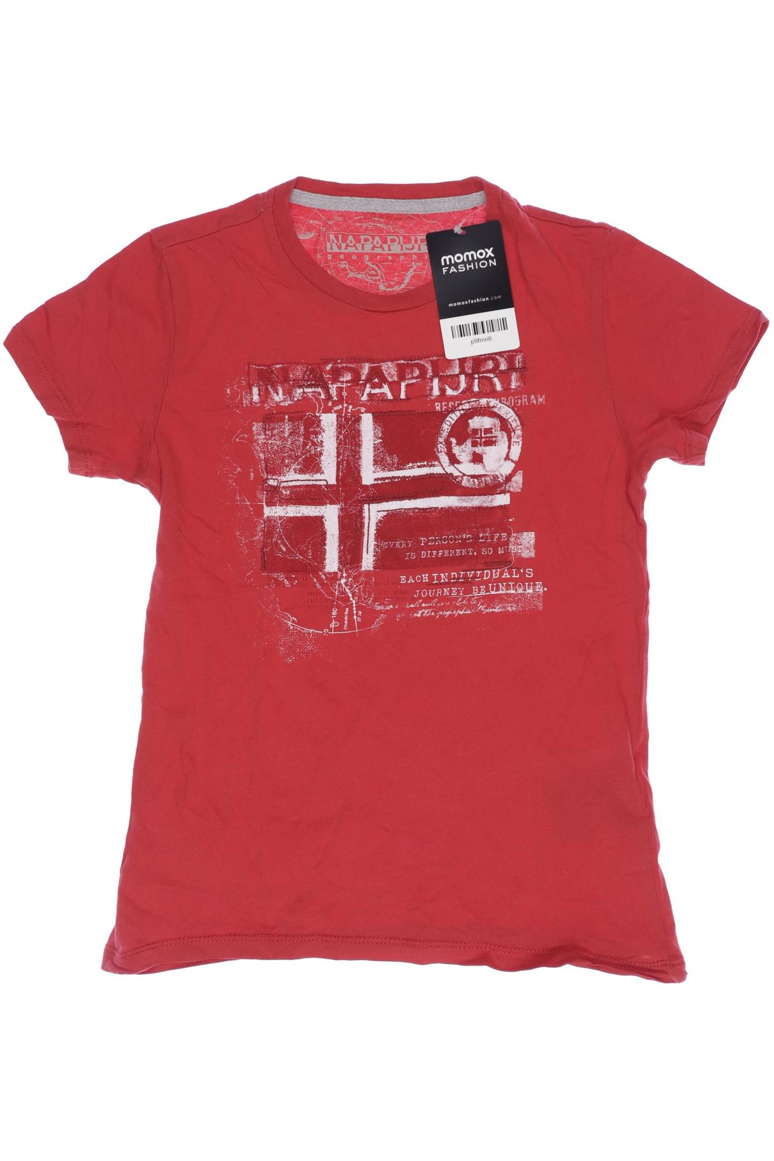 

Napapijri Herren T-Shirt, rot, Gr. 128