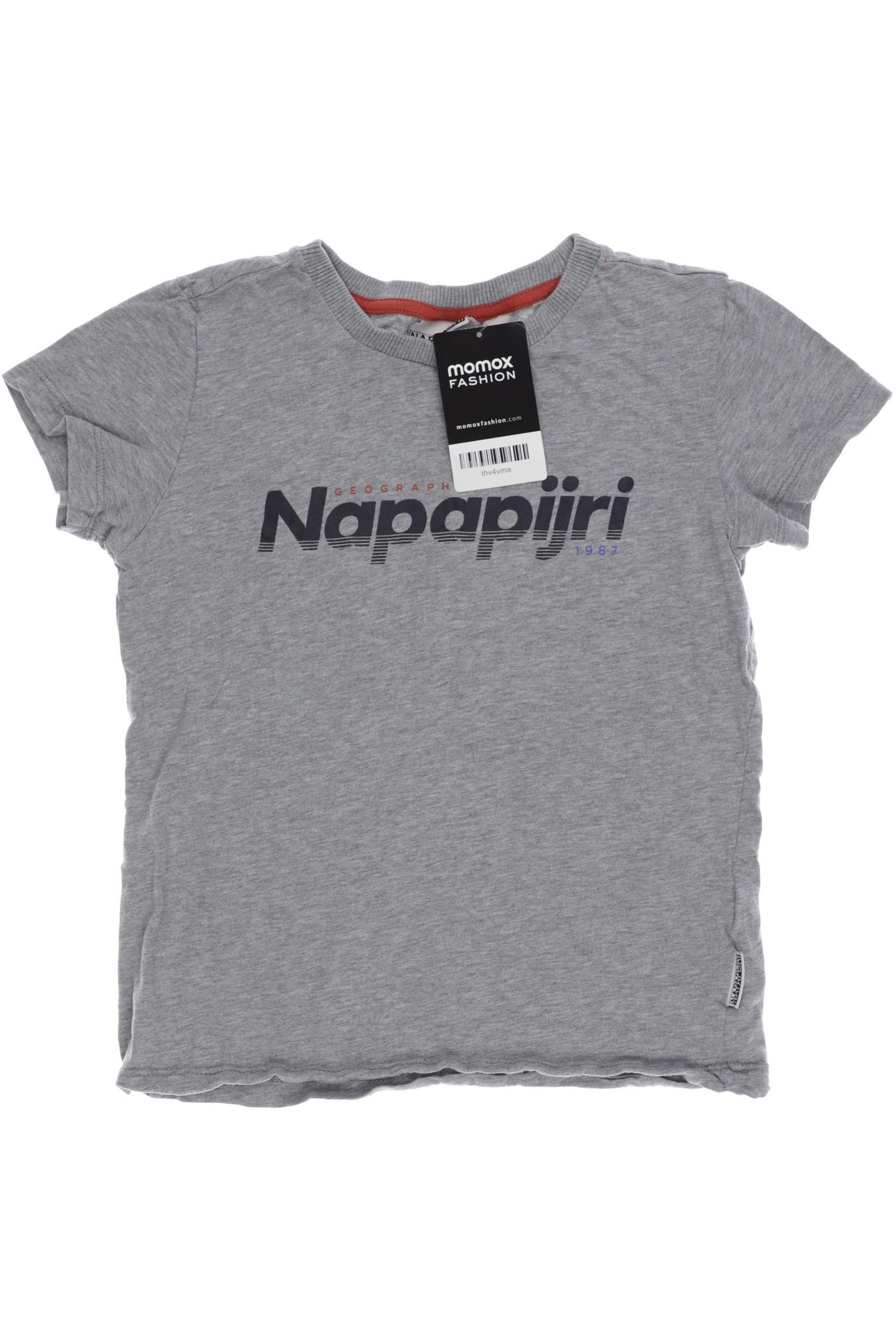 

Napapijri Herren T-Shirt, grau, Gr. 128