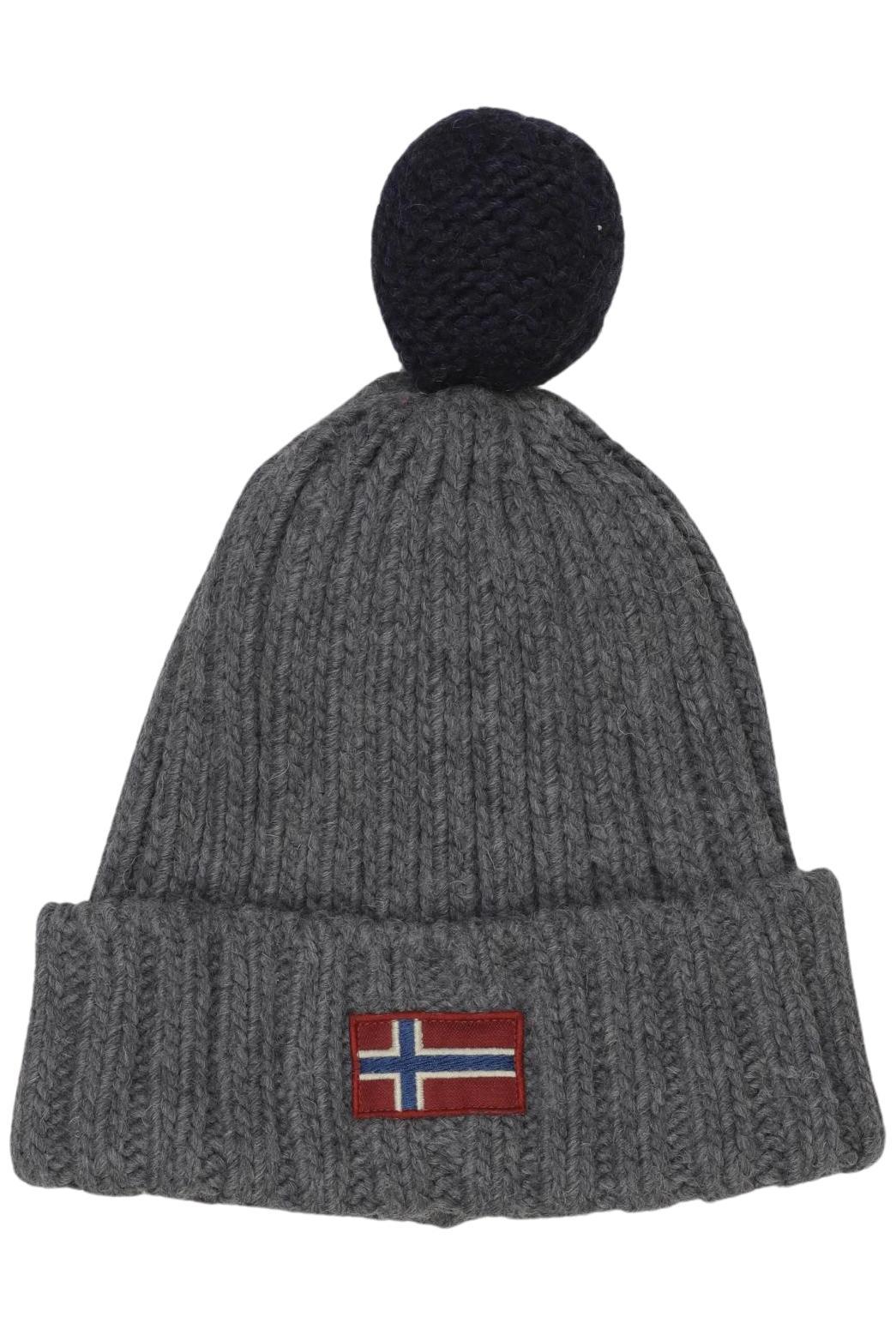 

Napapijri Mädchen Hut/Mütze, grau, Gr. uni