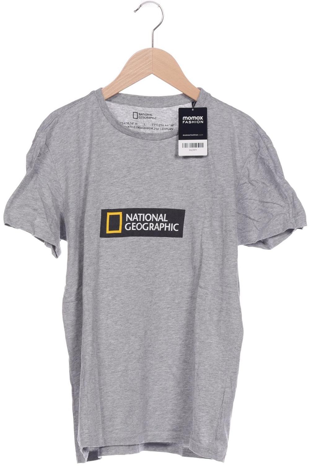 

National Geographic Damen T-Shirt, grau, Gr. 36