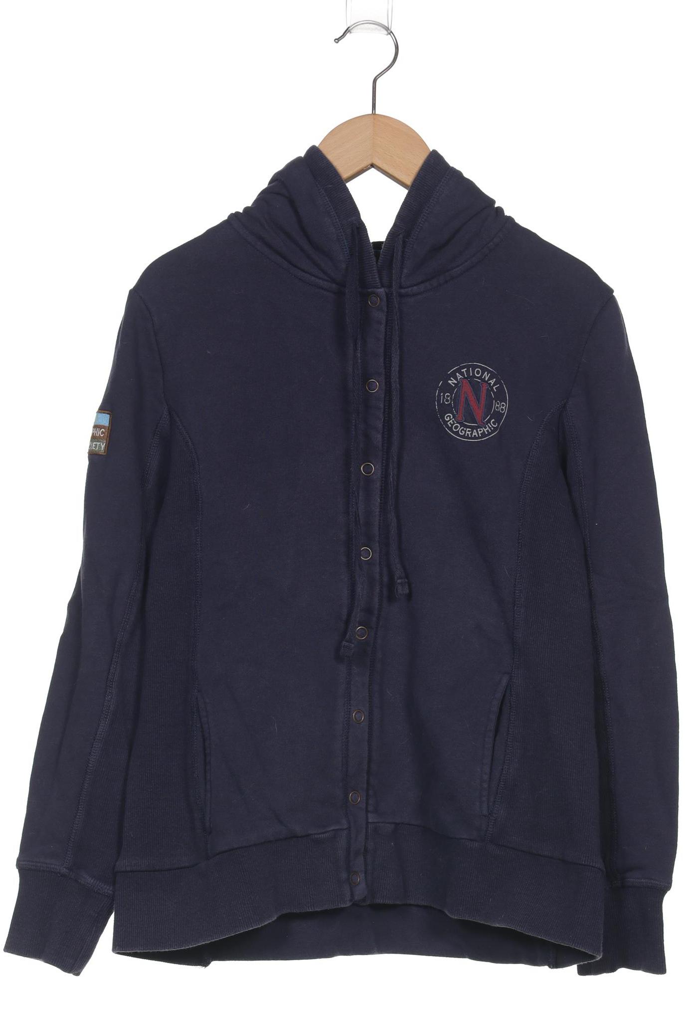 

National Geographic Damen Sweatshirt, marineblau, Gr. 38