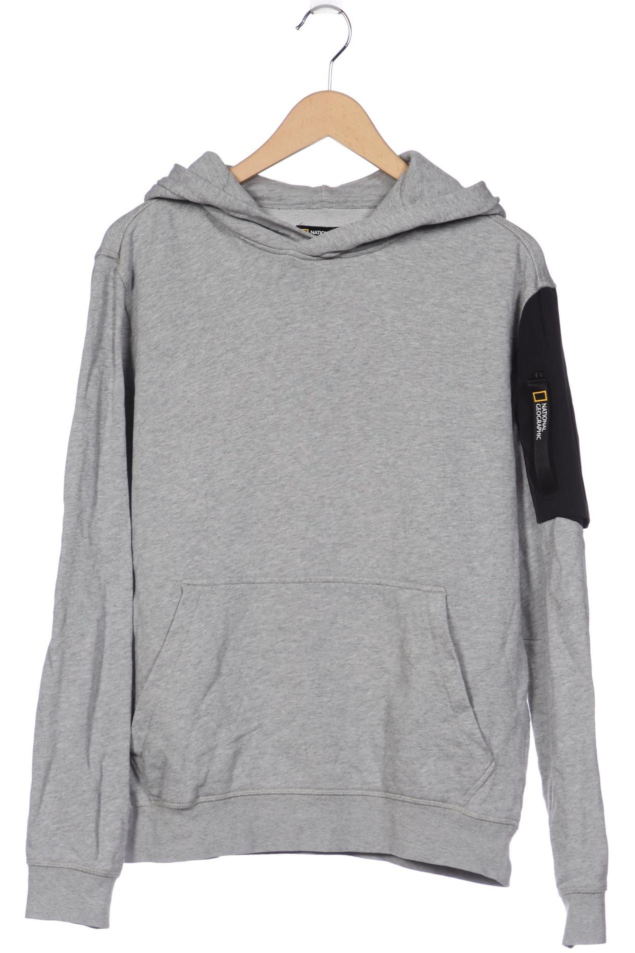 

National Geographic Herren Kapuzenpullover, grau