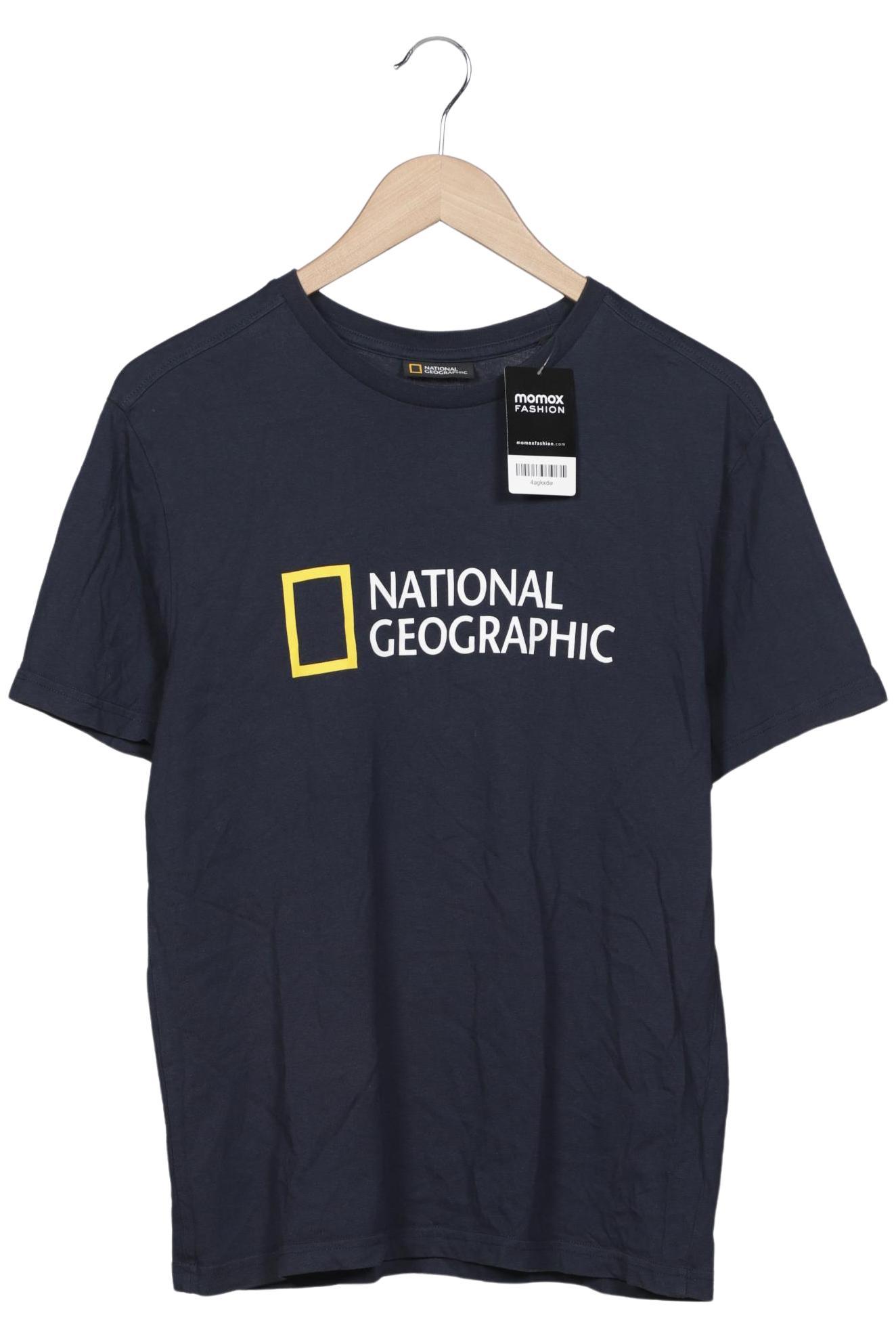 Thumbnail - National Geographic Herren T-Shirt, marineblau, Gr. 48