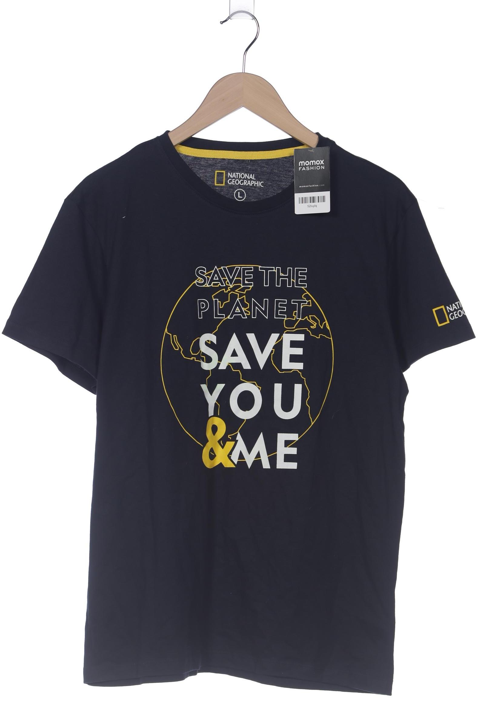 

National Geographic Herren T-Shirt, marineblau, Gr. 52