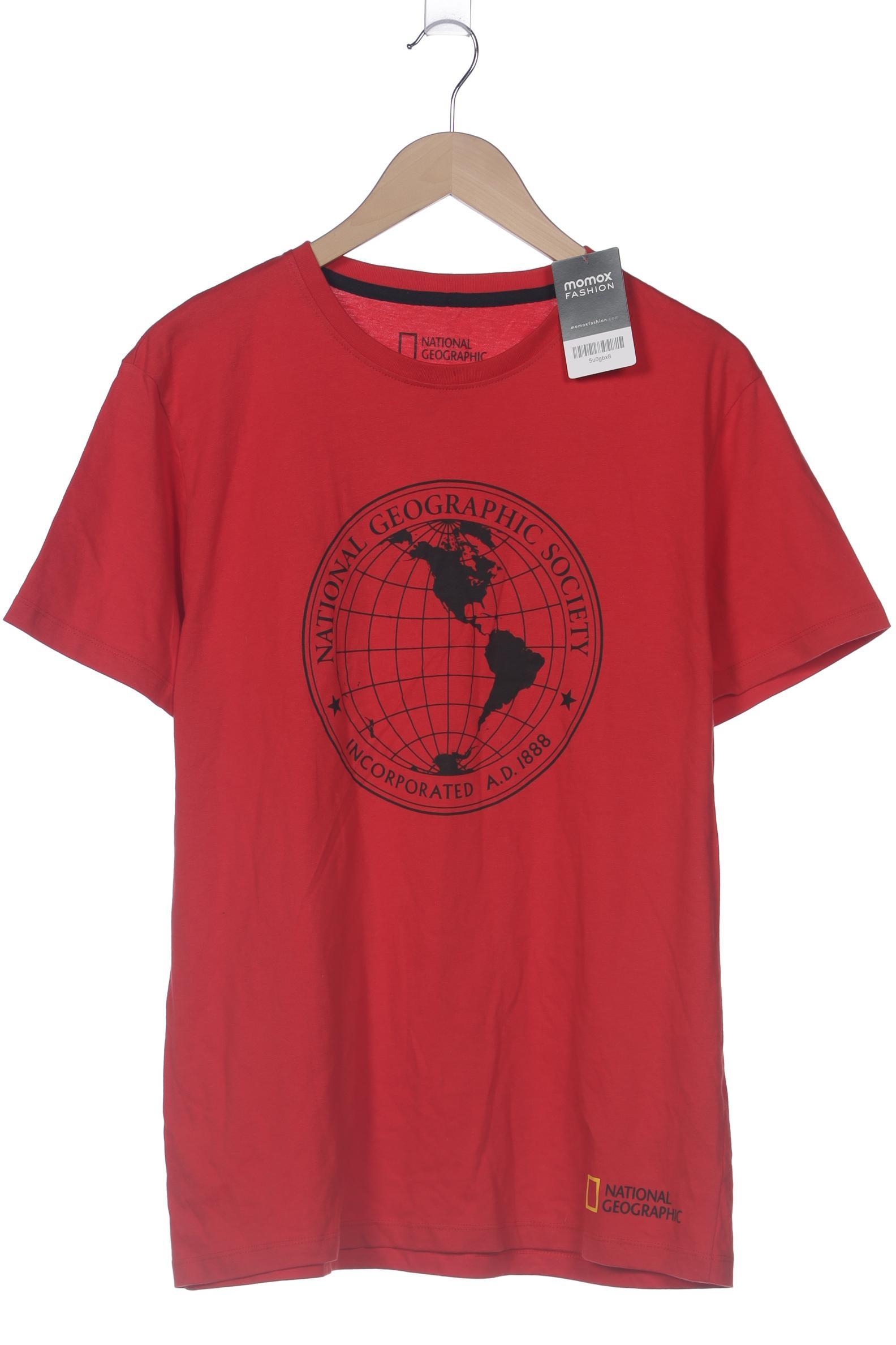 

National Geographic Herren T-Shirt, rot, Gr. 52