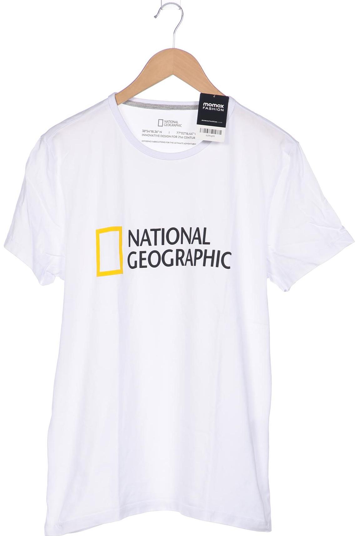 

National Geographic Herren T-Shirt, weiß, Gr. 52