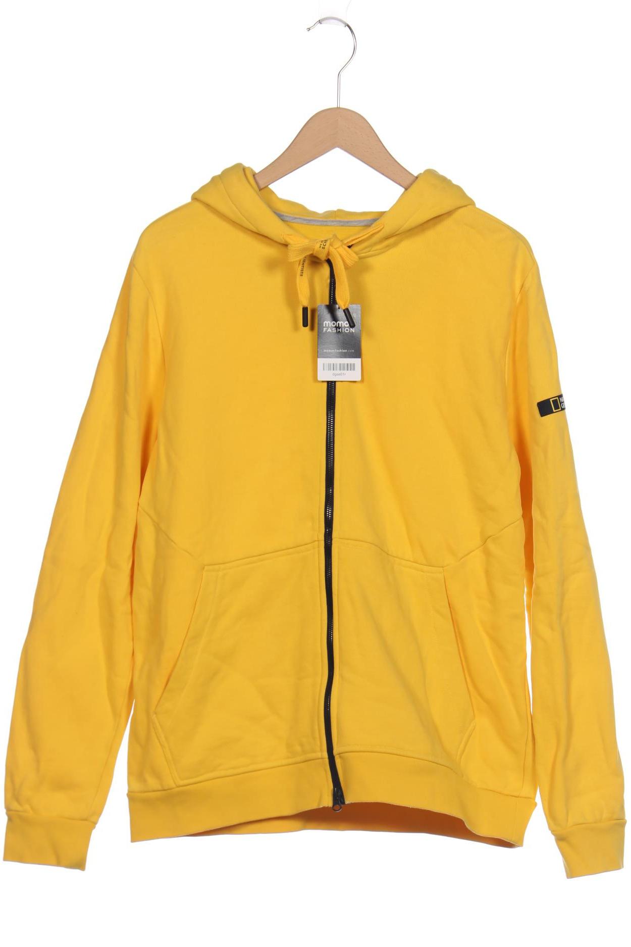 

National Geographic Herren Kapuzenpullover, gelb