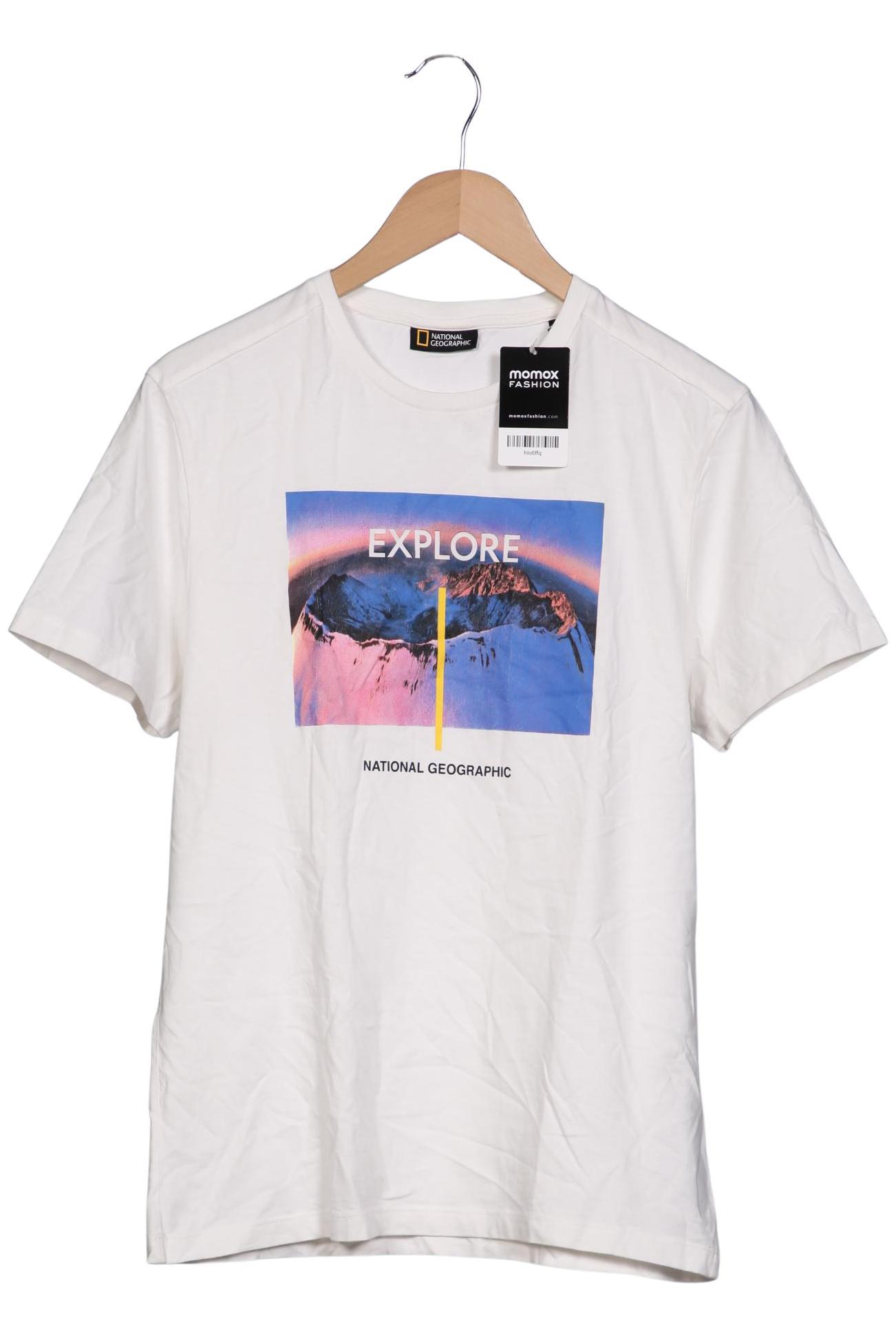 

National Geographic Herren T-Shirt, weiß, Gr. 48
