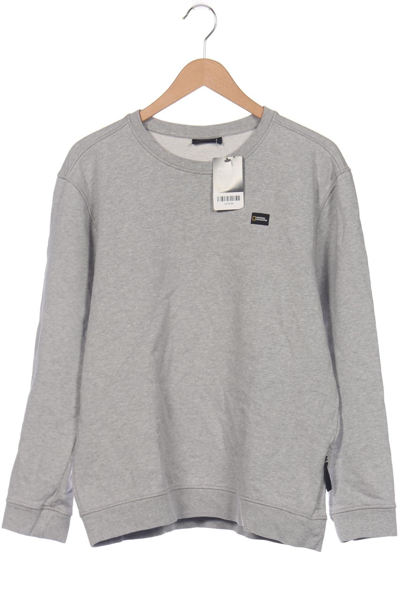 

National Geographic Herren Sweatshirt, grau, Gr. 54