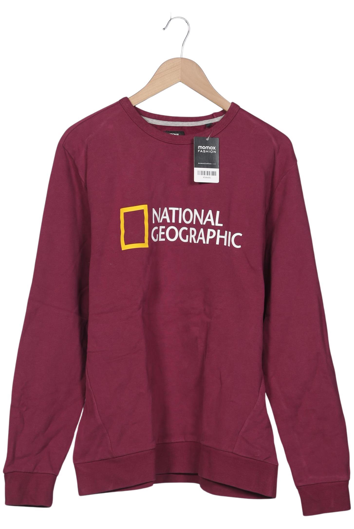 Thumbnail - National Geographic Herren Sweatshirt, pink, Gr. 54