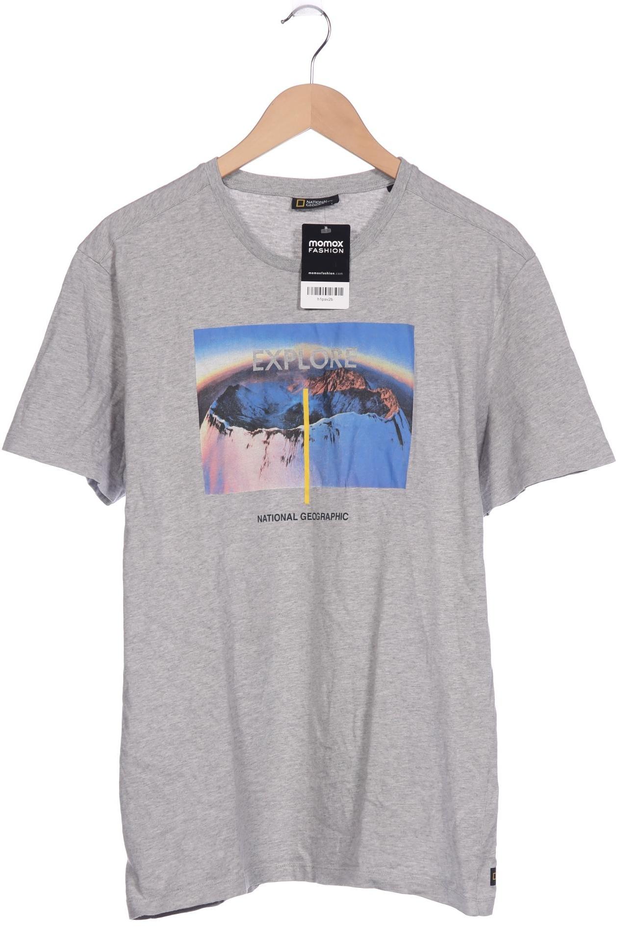 

National Geographic Herren T-Shirt, grau, Gr. 54