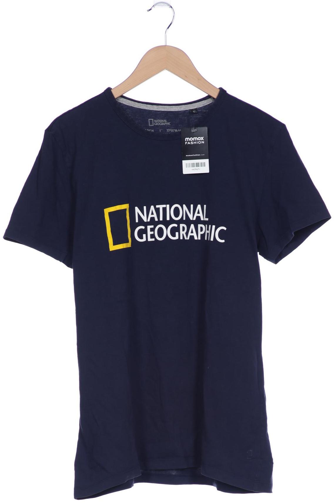 

National Geographic Herren T-Shirt, marineblau, Gr. 54