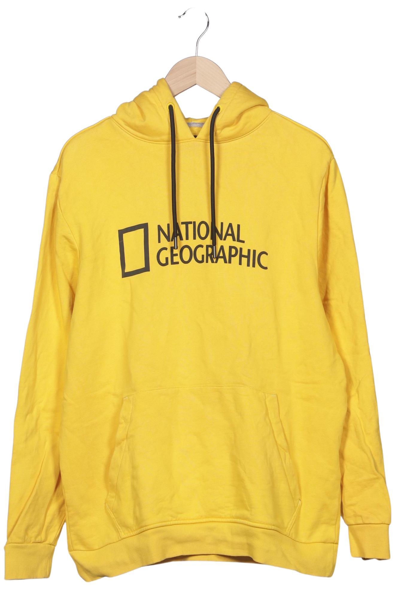 Thumbnail - National Geographic Herren Kapuzenpullover, gelb, Gr. 54