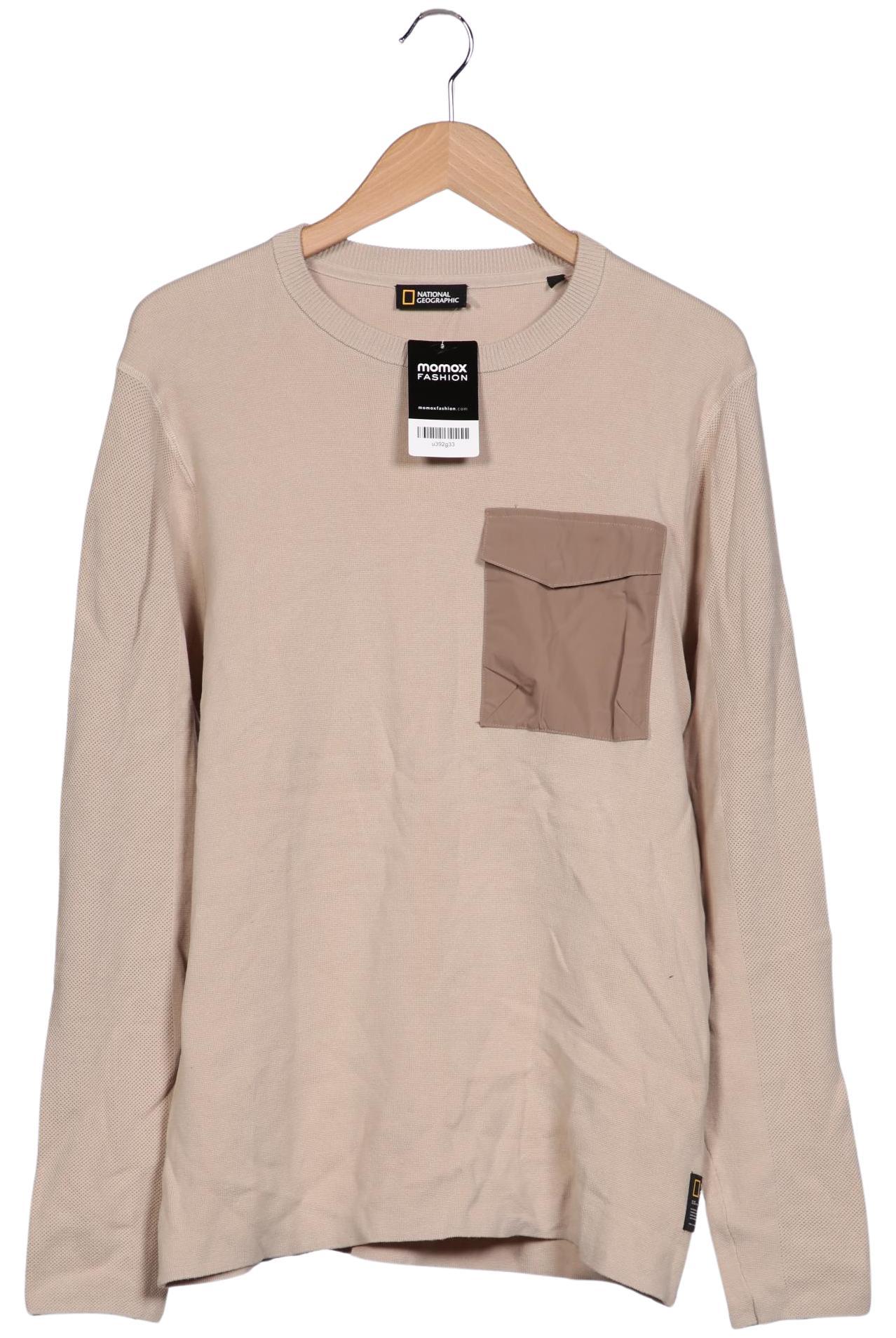 

National Geographic Herren Pullover, beige, Gr. 52
