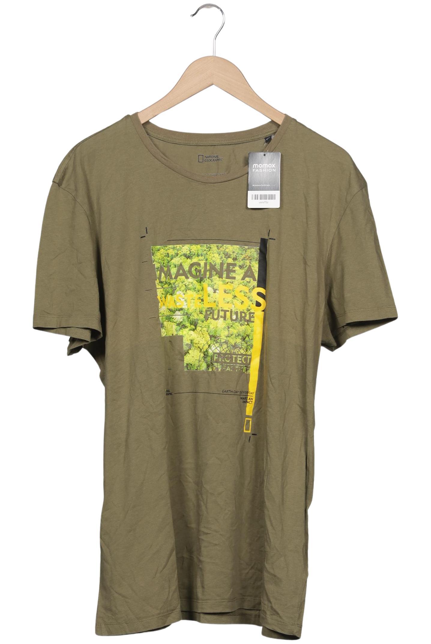 

National Geographic Herren T-Shirt, grün, Gr. 56