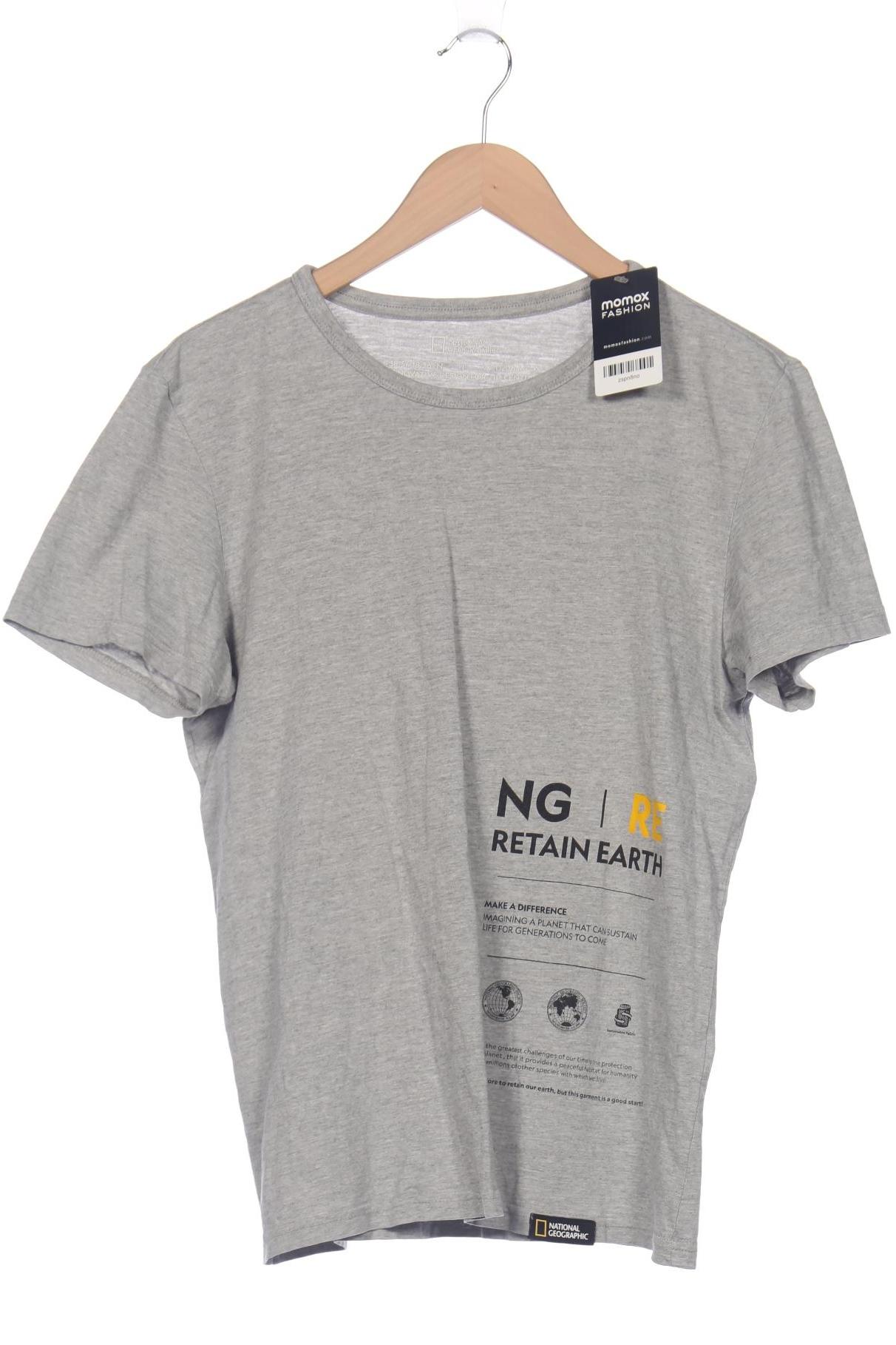 

National Geographic Herren T-Shirt, grau, Gr. 48
