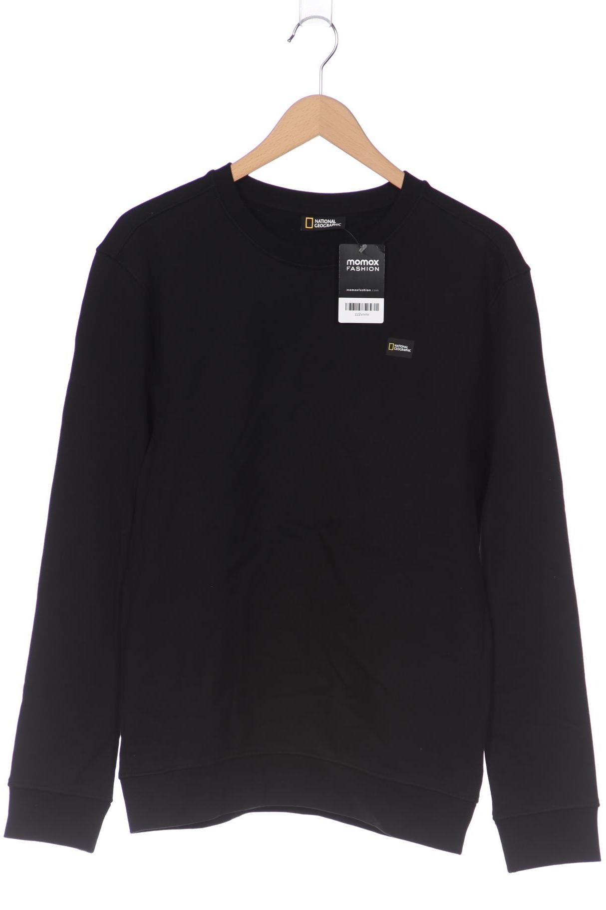 

National Geographic Herren Sweatshirt, schwarz