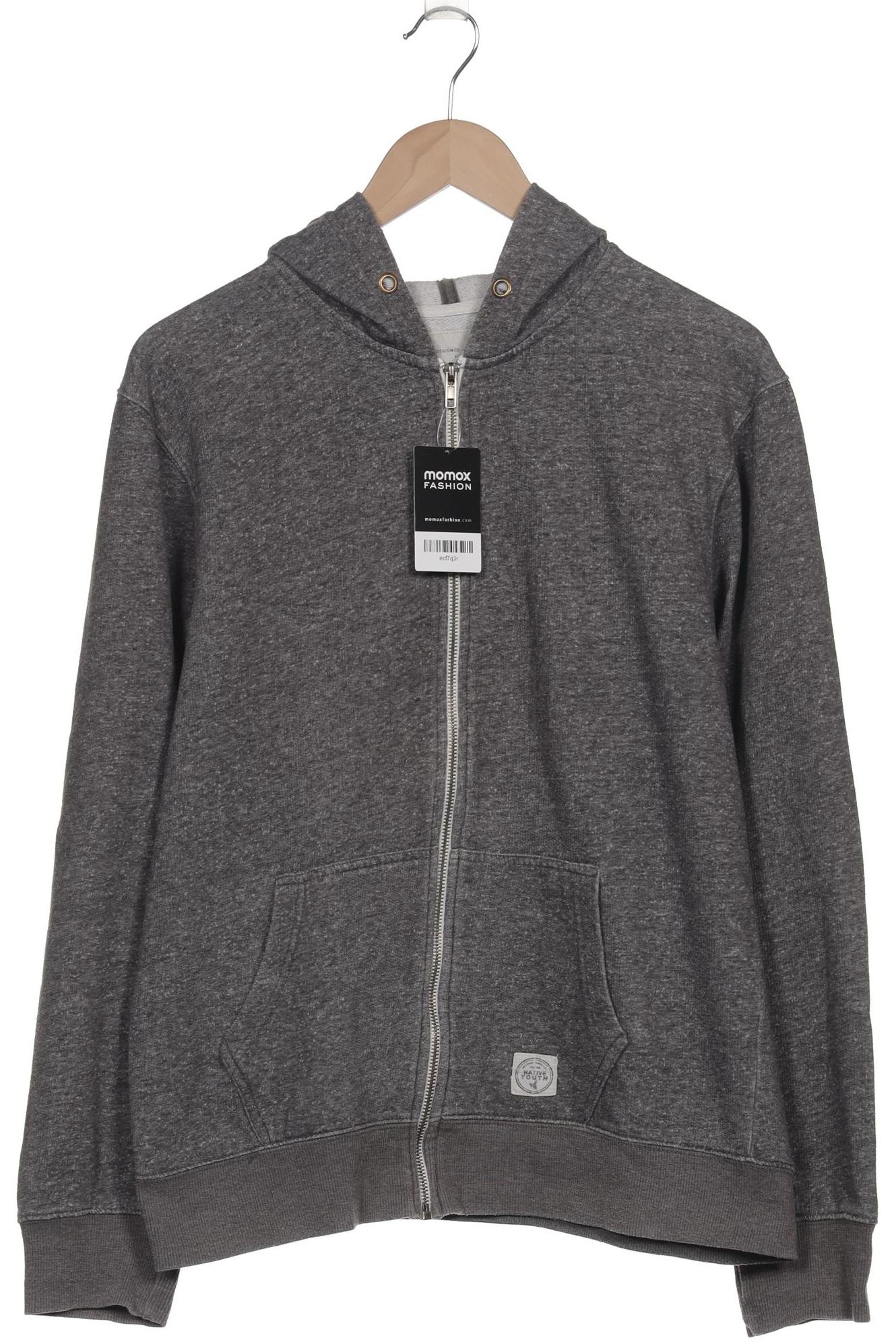 

Native Youth Herren Kapuzenpullover, grau, Gr. 52
