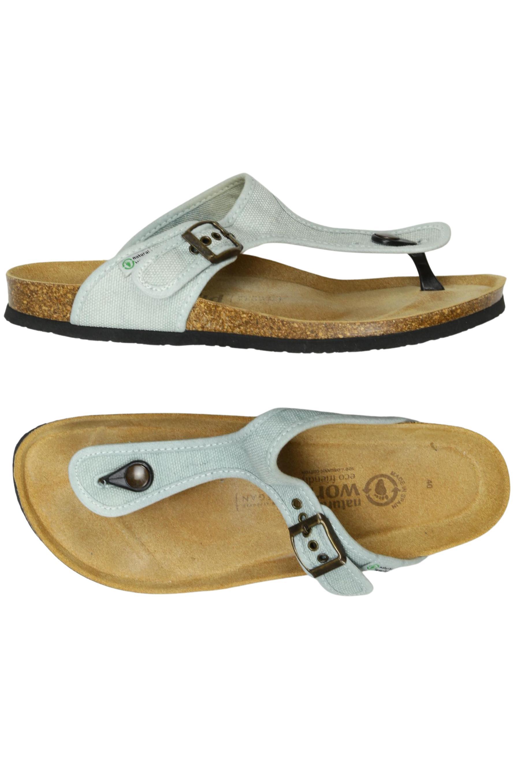 

Natural World Damen Sandale, grau, Gr. 40