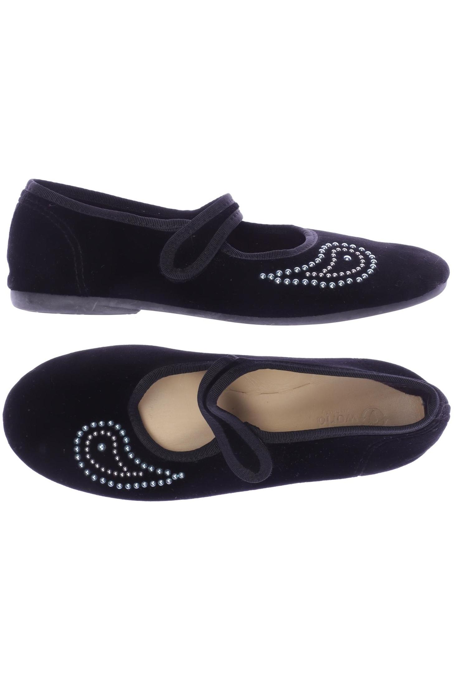 

Natural World Damen Ballerinas, schwarz, Gr. 38