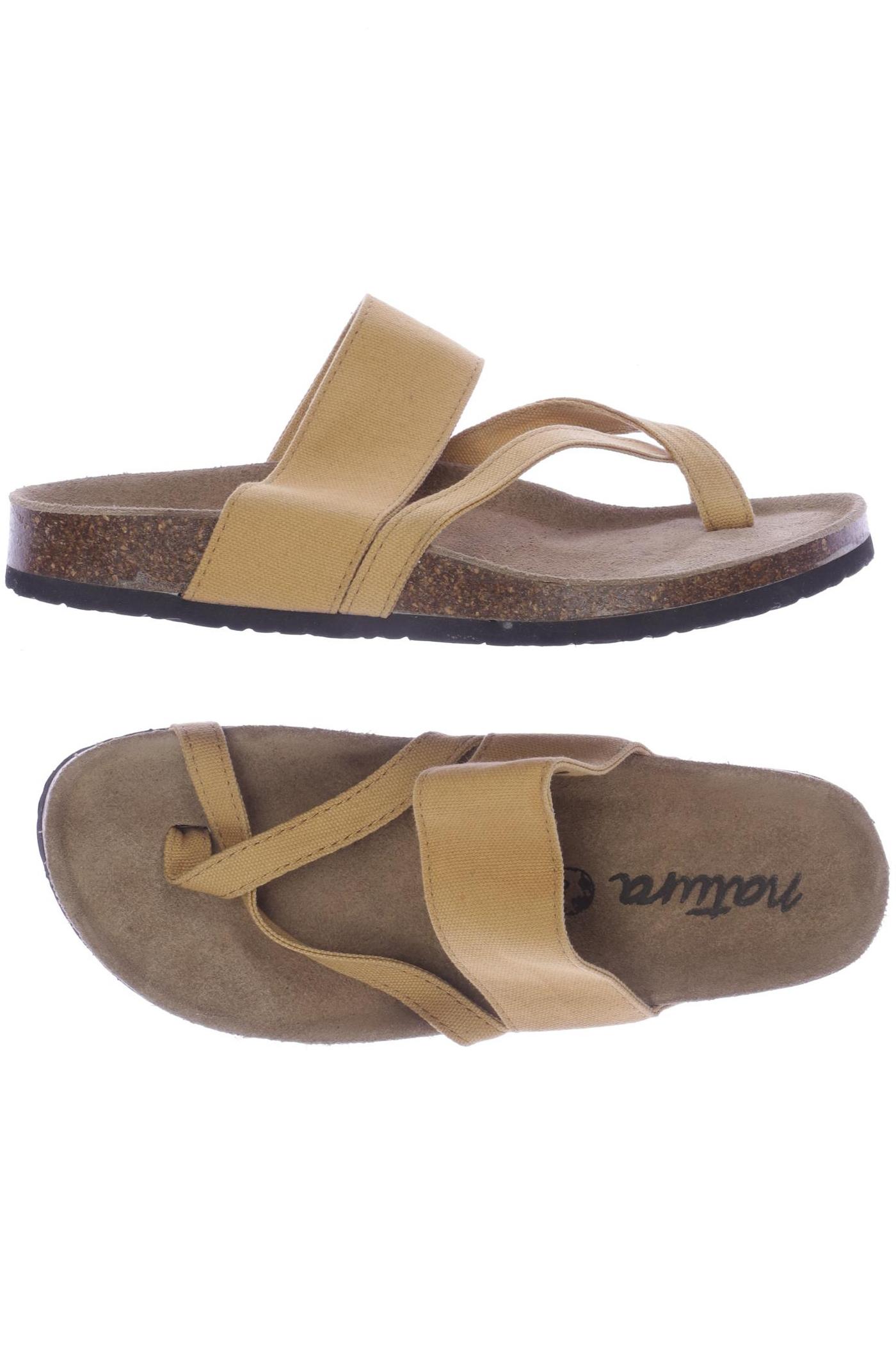 

Natural World Damen Sandale, beige, Gr. 36