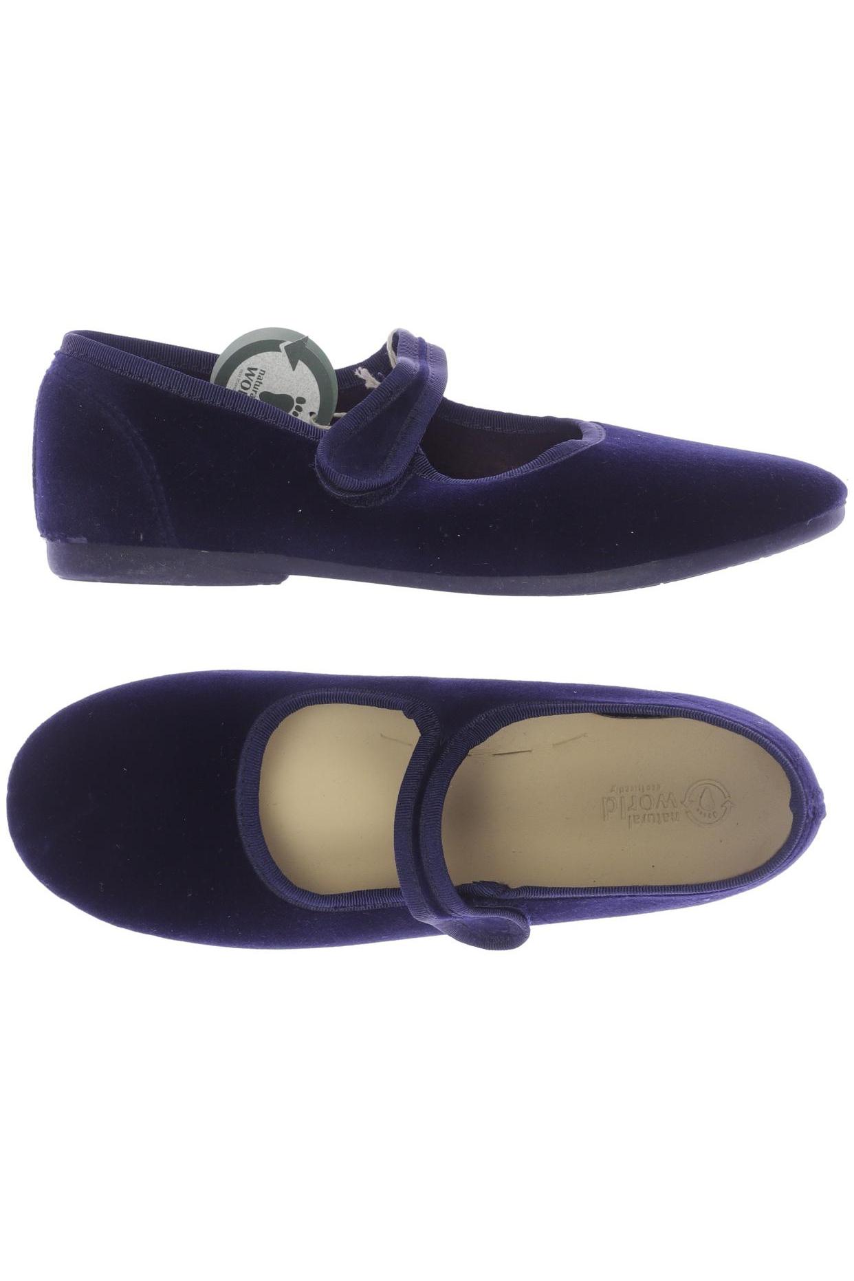 

Natural World Damen Ballerinas, marineblau, Gr. 37