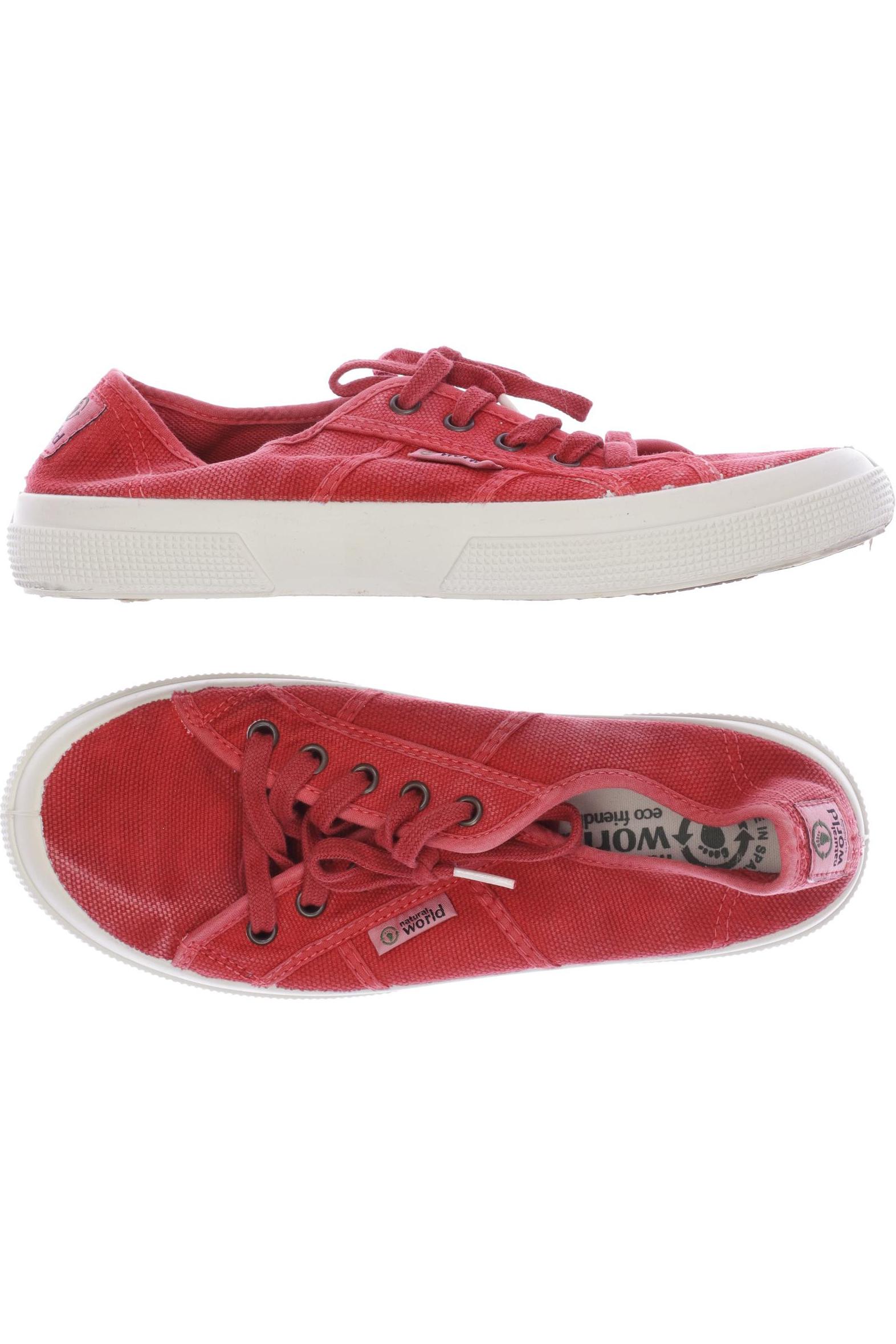 

Natural World Damen Sneakers, rot