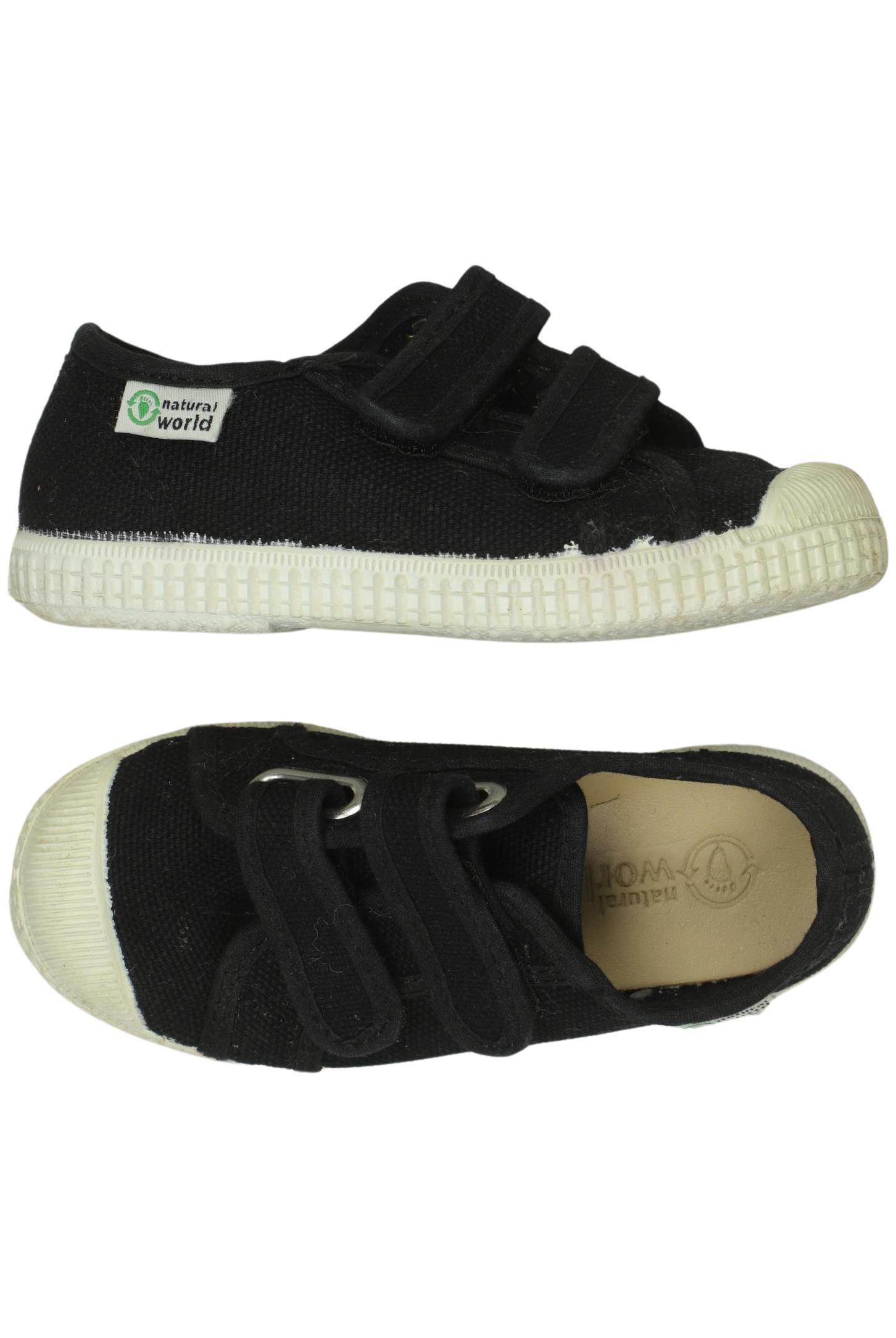 

Natural World Jungen Kinderschuhe, schwarz, Gr. 24