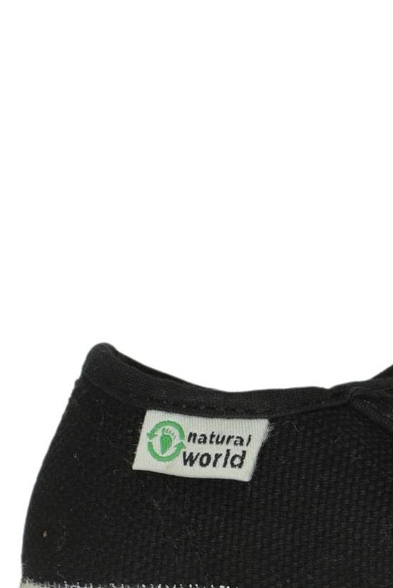 Thumbnail - Natural World Jungen Kinderschuhe, schwarz, Gr. 24