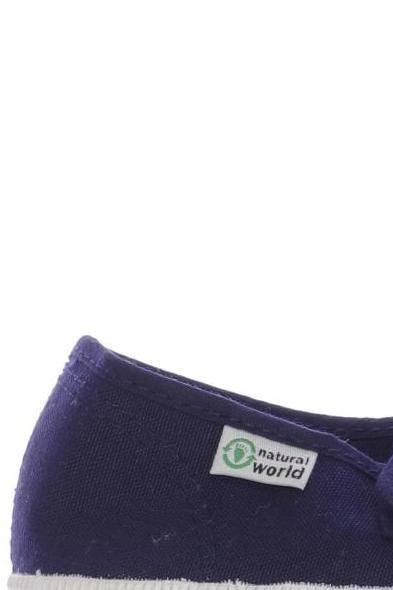 Thumbnail - Natural World Damen Kinderschuhe, marineblau, Gr. 31