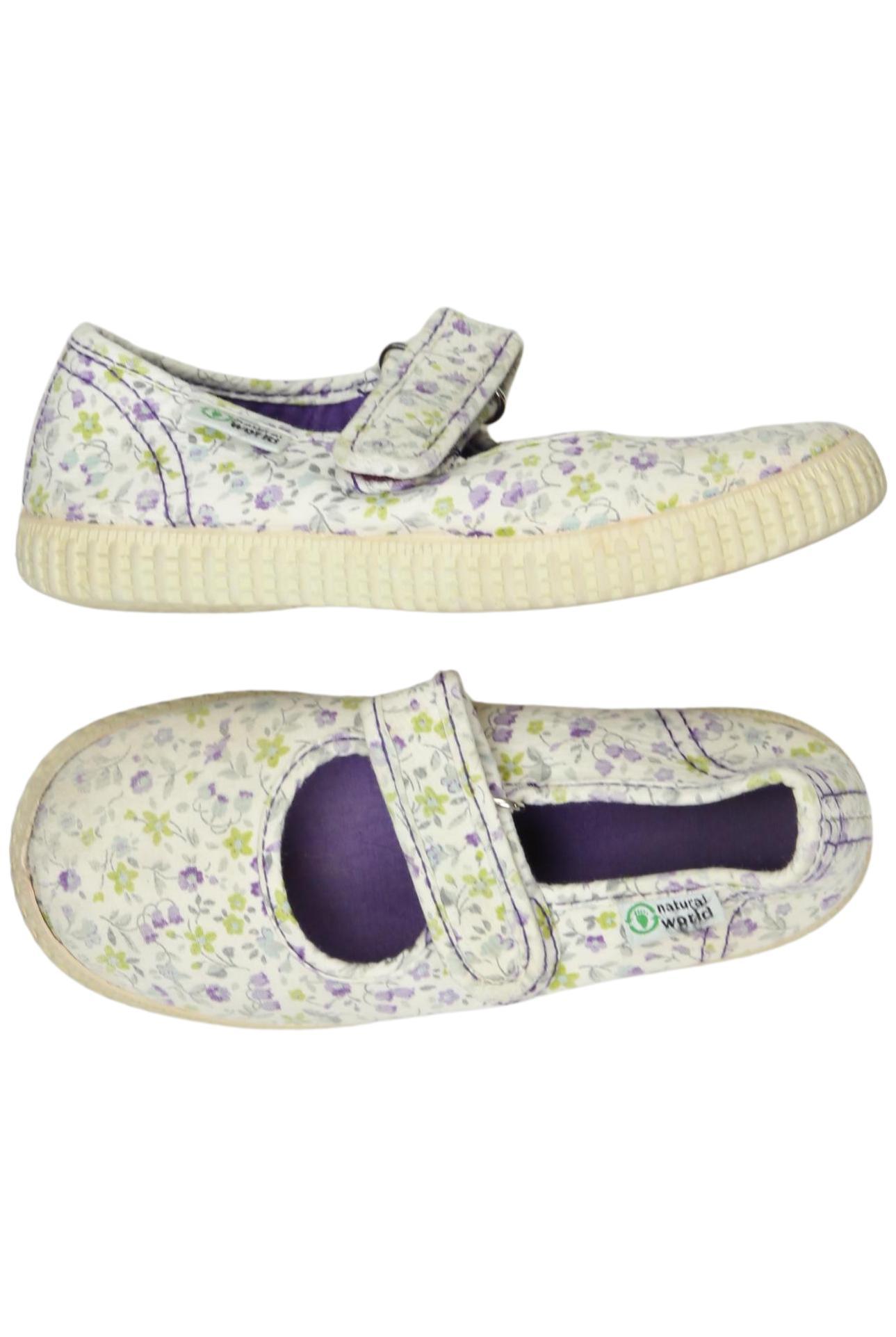 

Natural World Mädchen Kinderschuhe, cremeweiß, Gr. 26