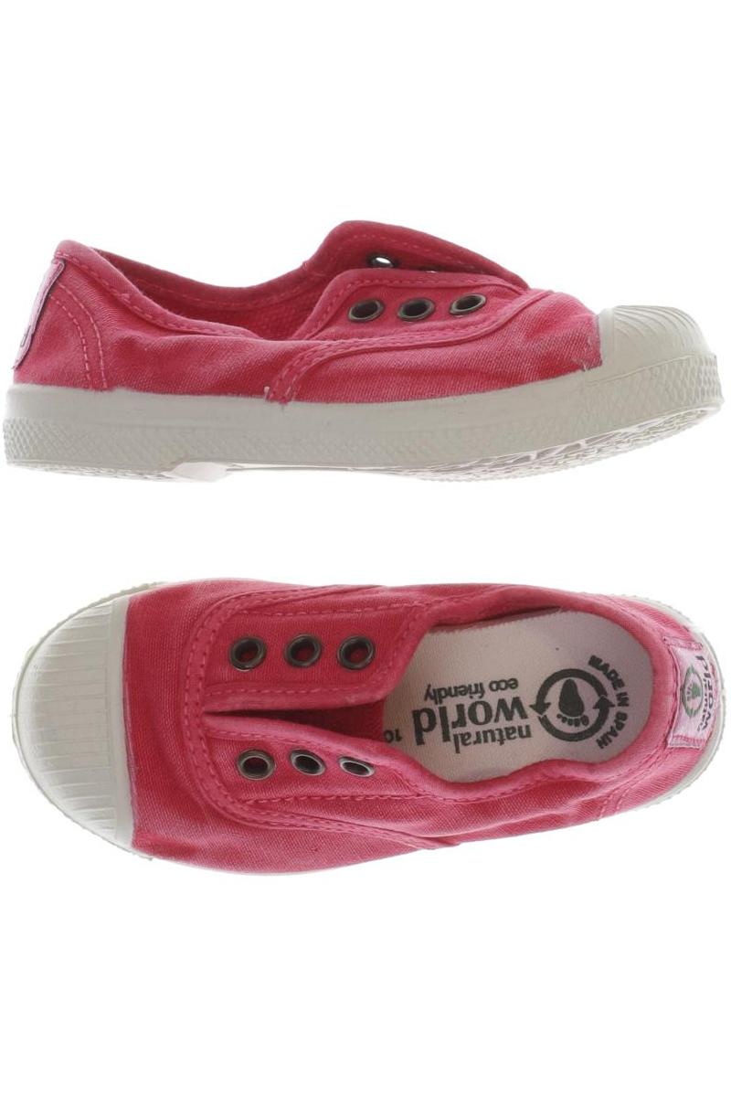 

Natural World Mädchen Kinderschuhe, rot, Gr. 23