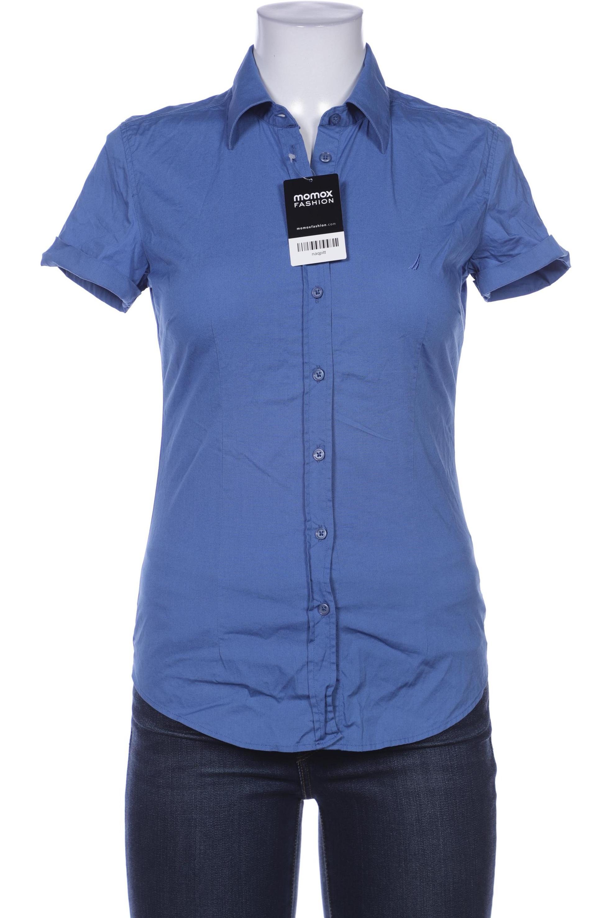 

Nautica Damen Bluse, blau, Gr. 36