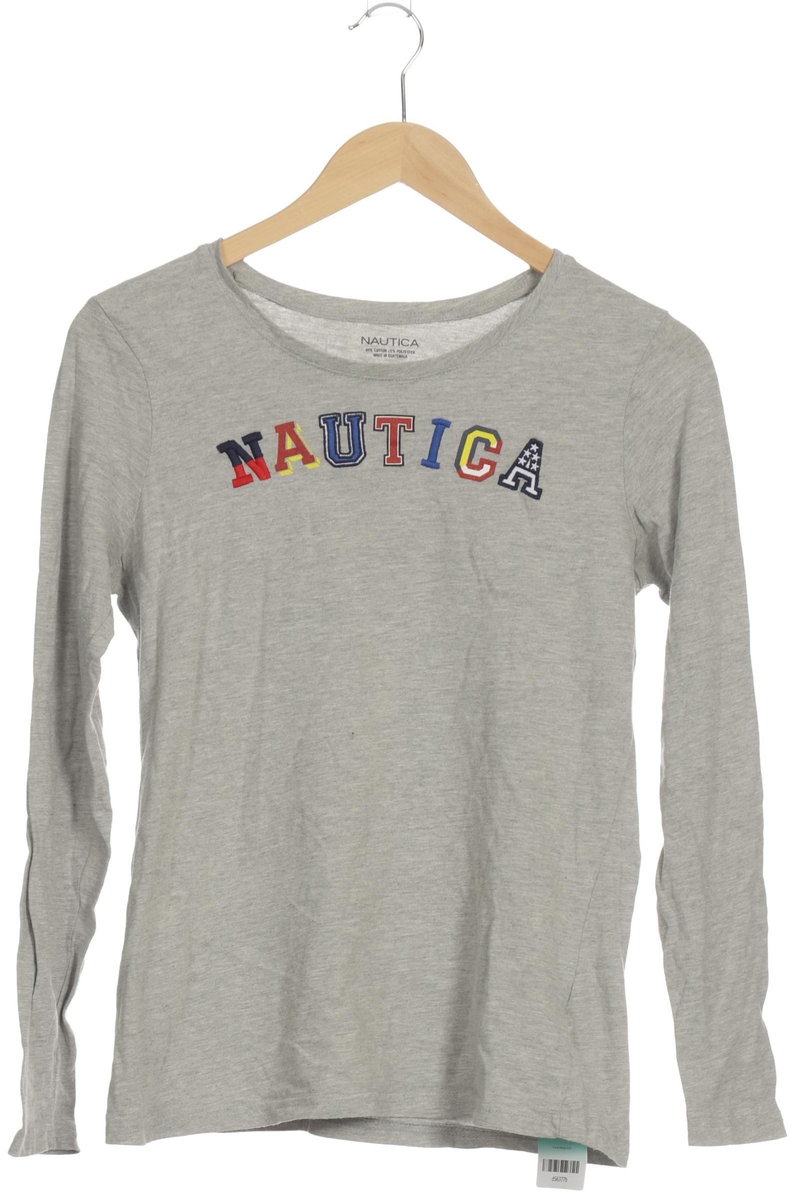 

Nautica Damen Langarmshirt, grau, Gr. 38