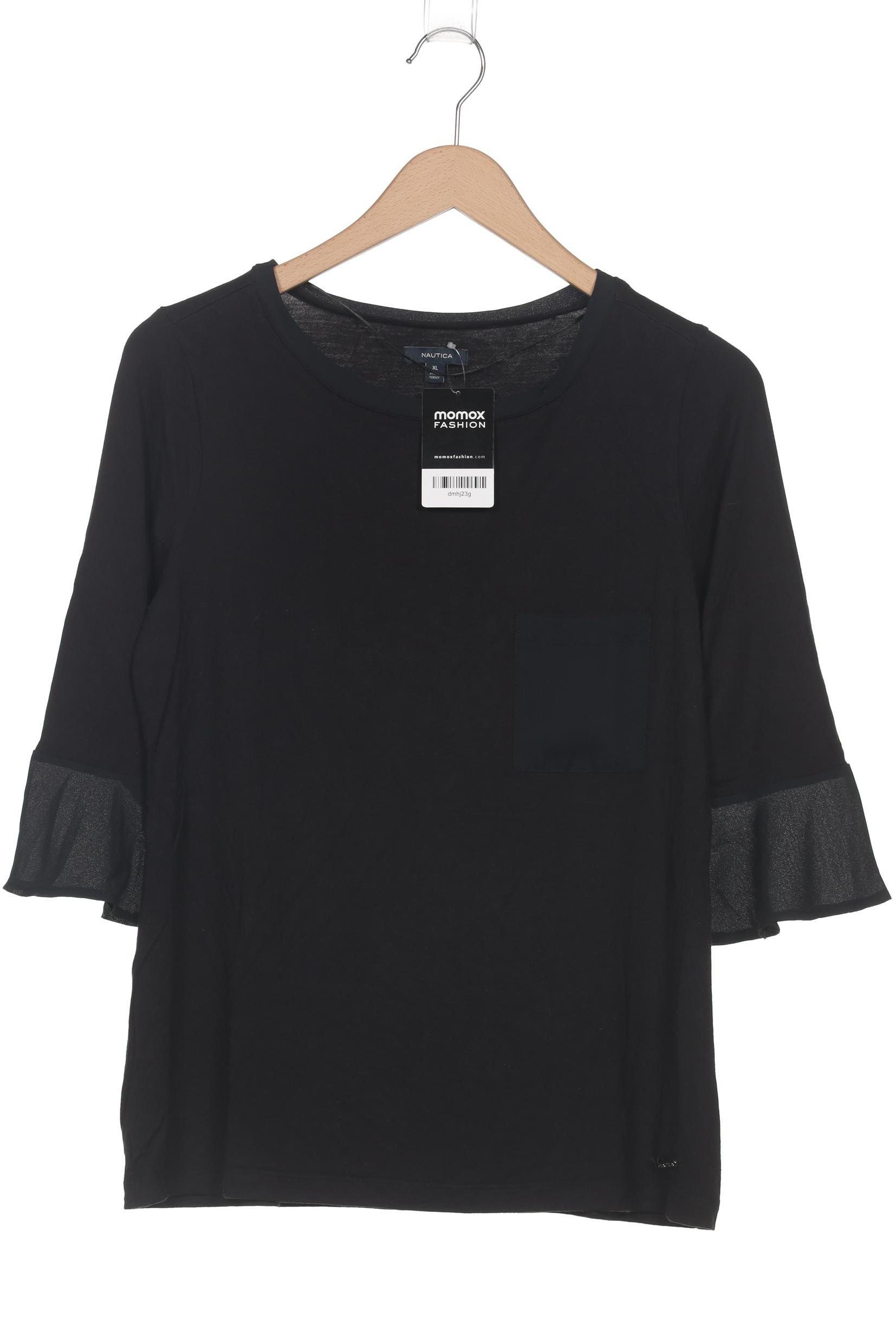 

Nautica Damen Langarmshirt, schwarz, Gr. 44