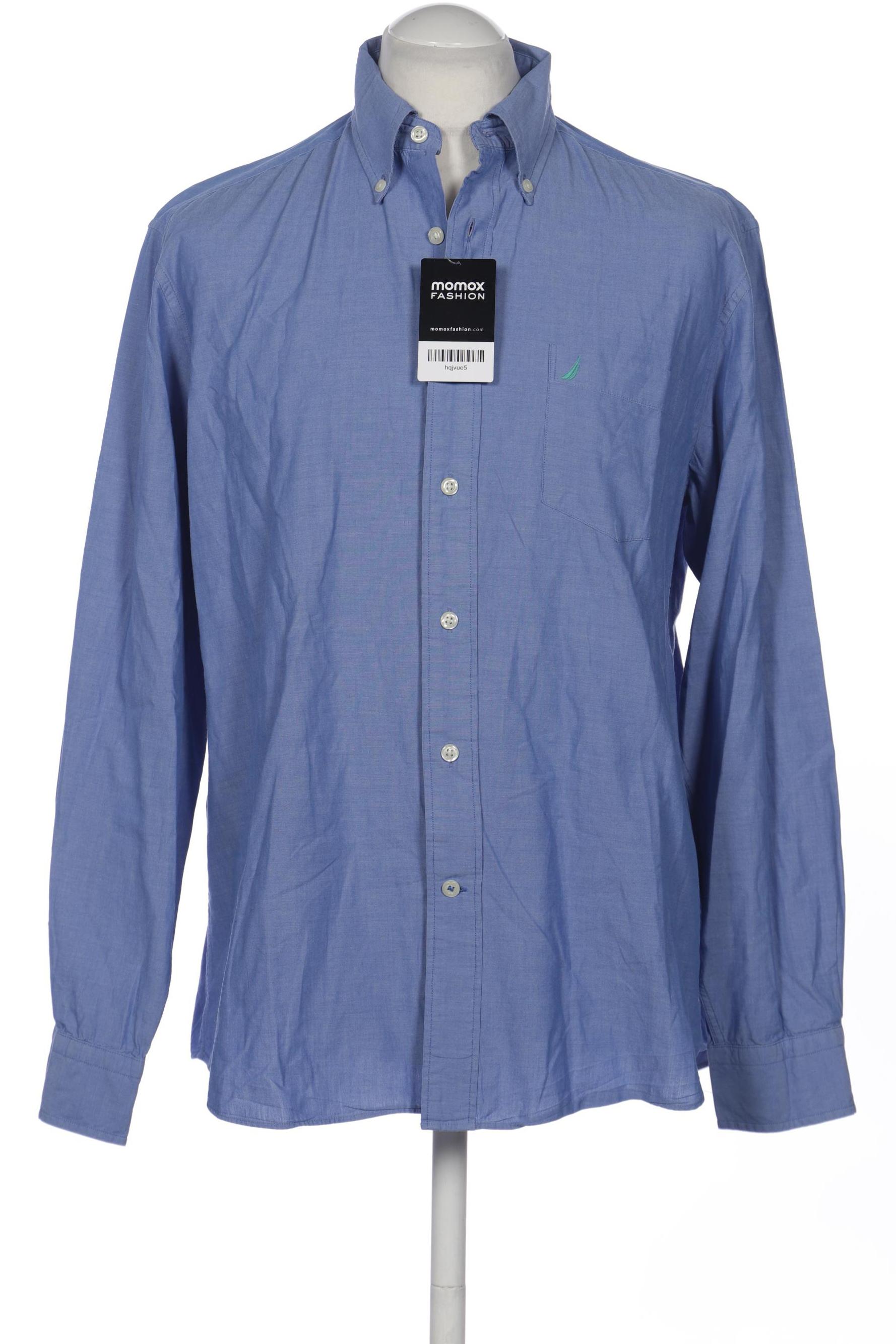 

Nautica Herren Hemd, blau, Gr. 52