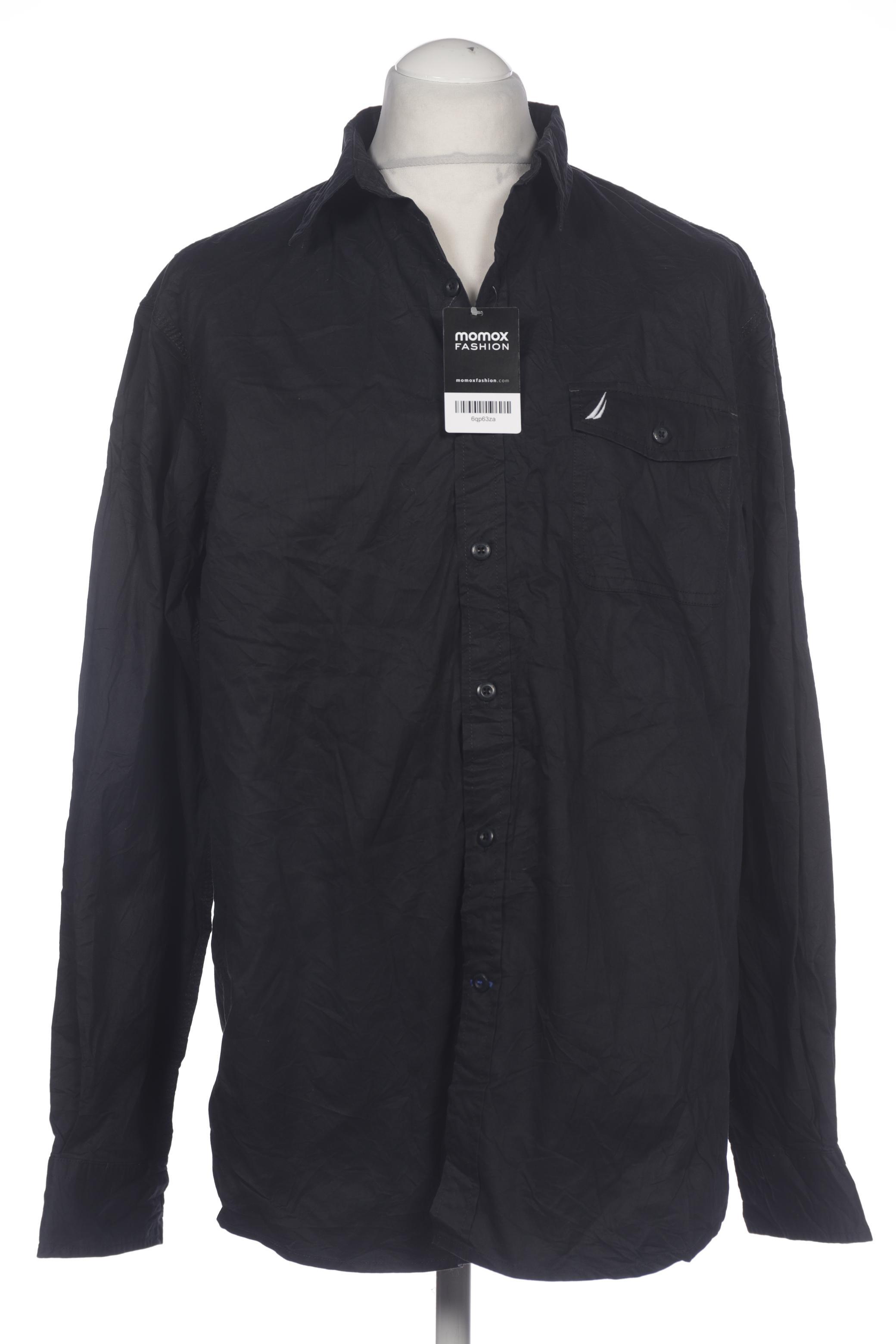 

Nautica Herren Hemd, schwarz, Gr. 52